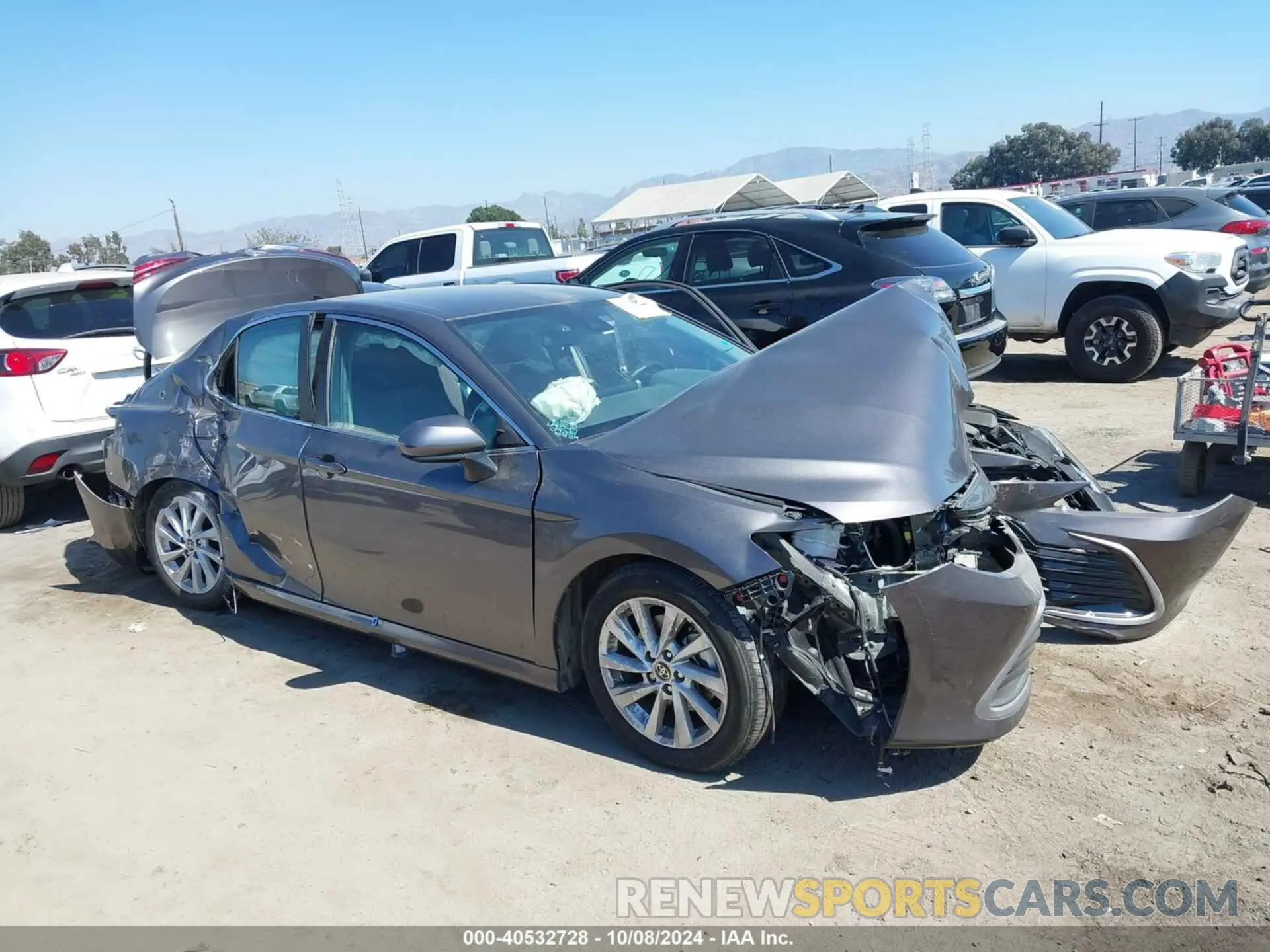 1 Photograph of a damaged car 4T1C11AK5PU764859 TOYOTA CAMRY 2023