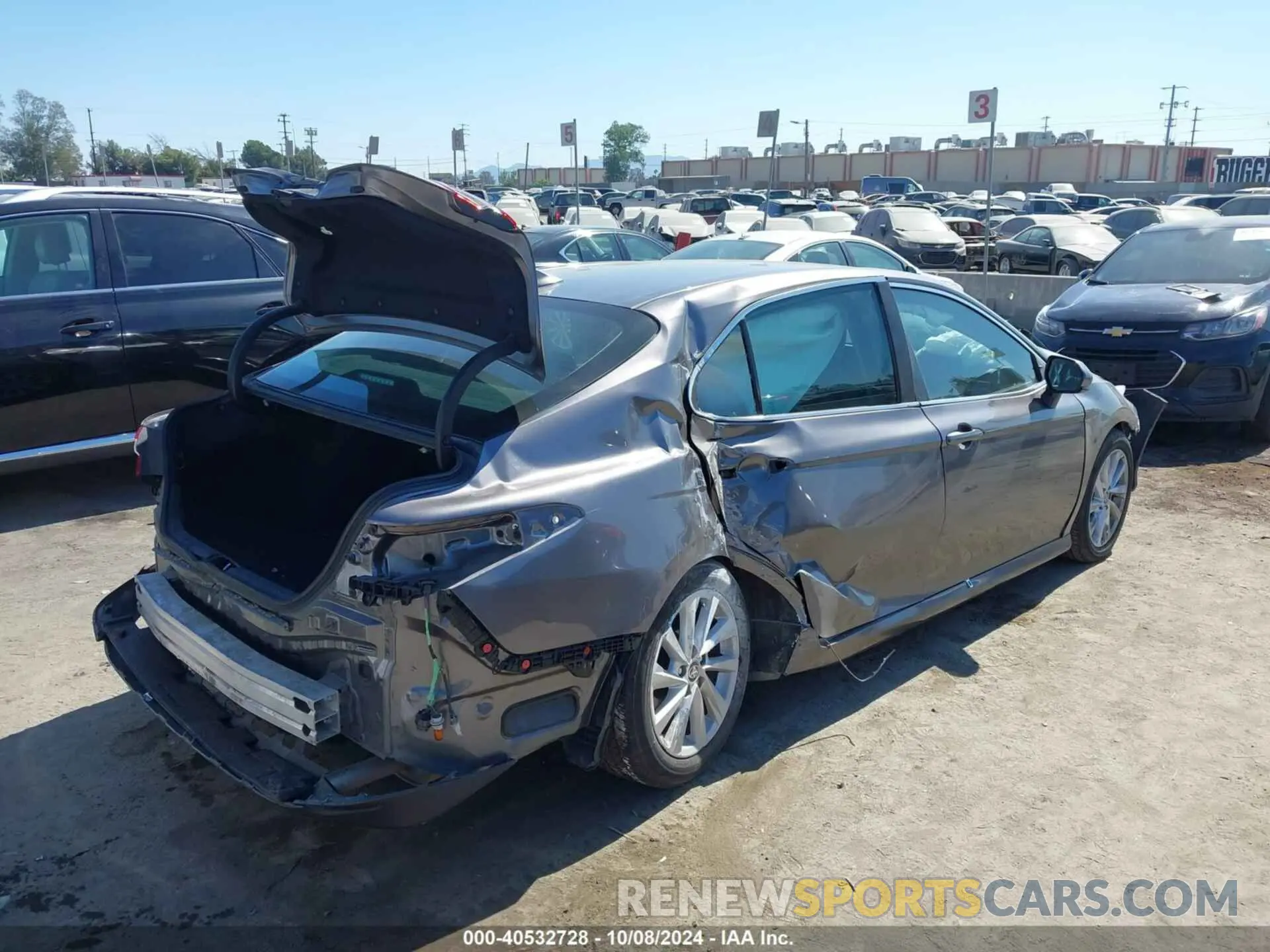 4 Photograph of a damaged car 4T1C11AK5PU764859 TOYOTA CAMRY 2023