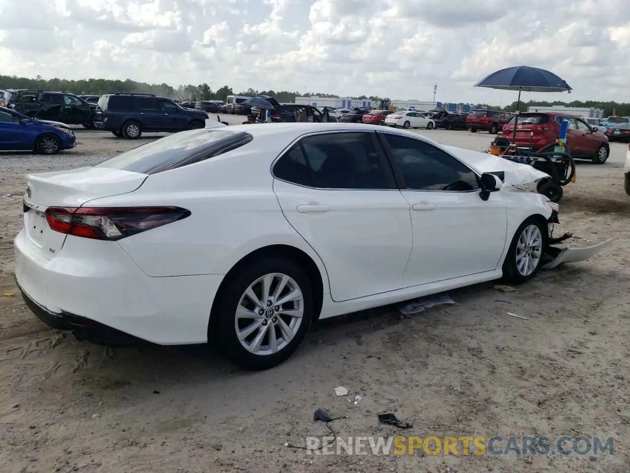 3 Photograph of a damaged car 4T1C11AK5PU836353 TOYOTA CAMRY 2023