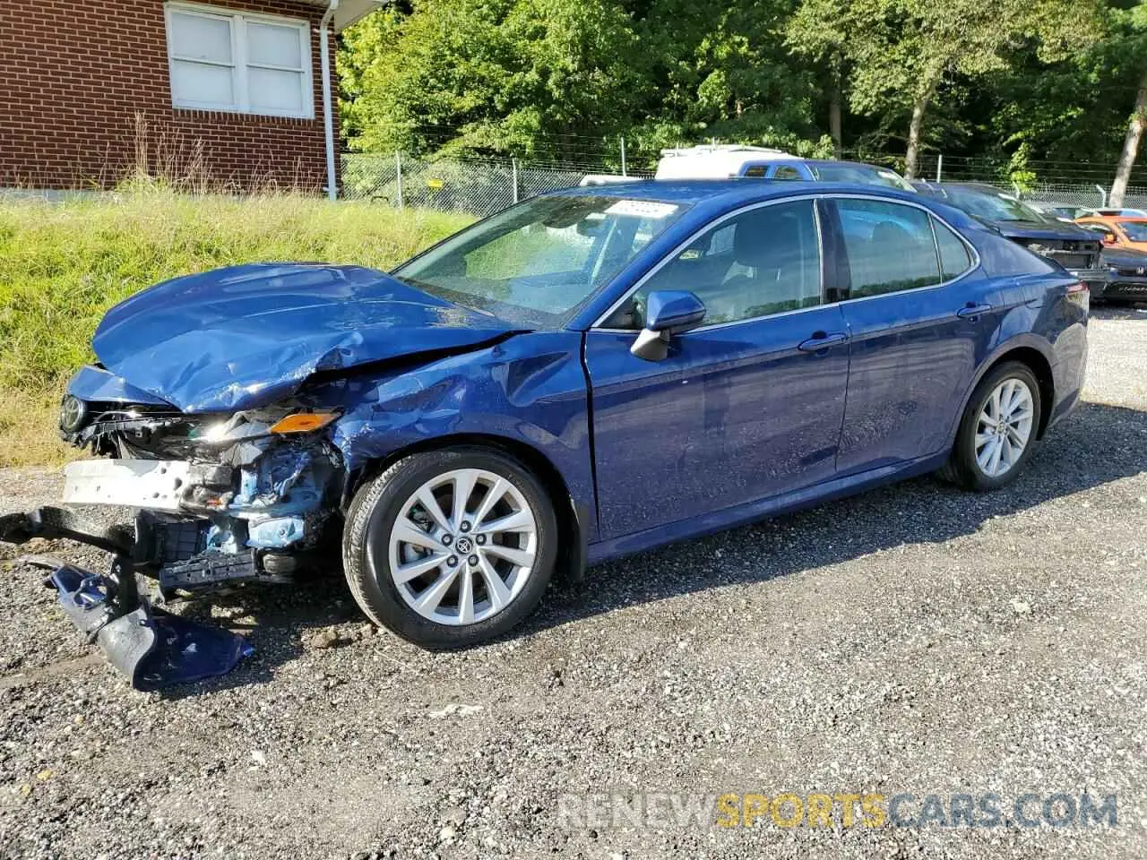 1 Photograph of a damaged car 4T1C11AK6PU090656 TOYOTA CAMRY 2023