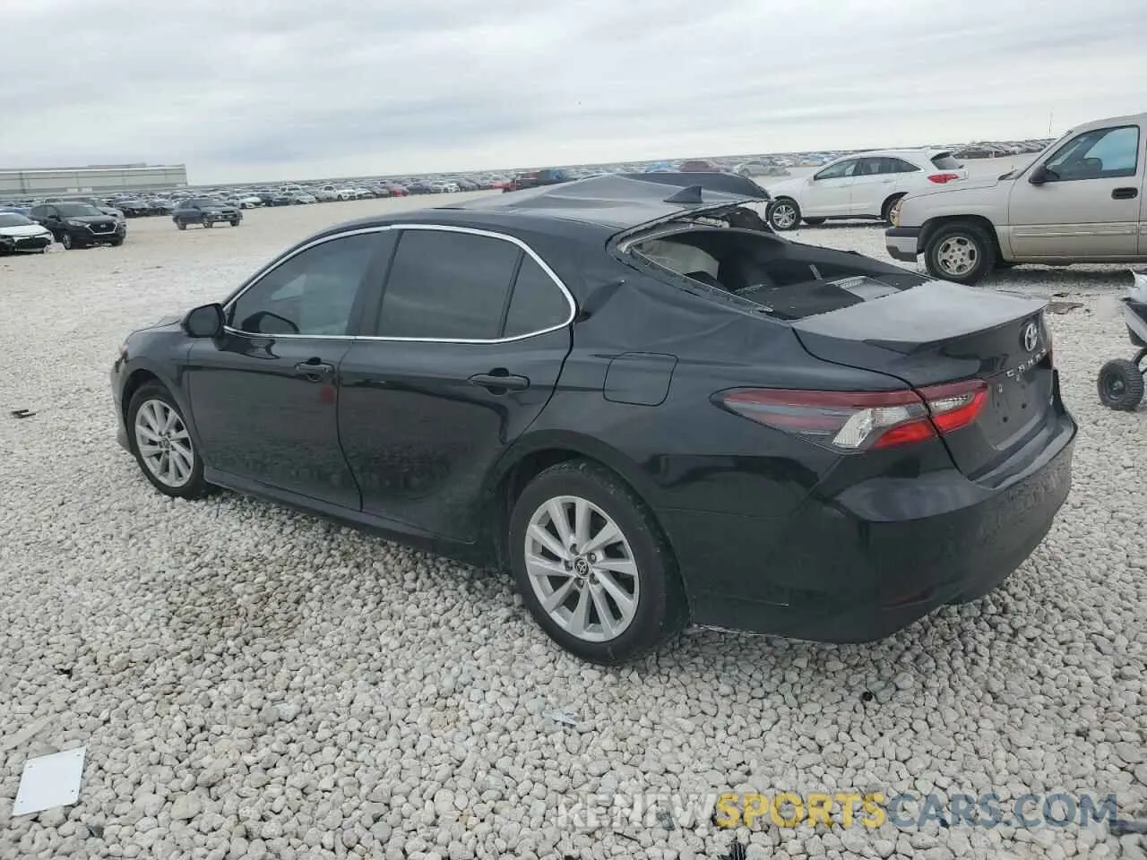 2 Photograph of a damaged car 4T1C11AK6PU124028 TOYOTA CAMRY 2023