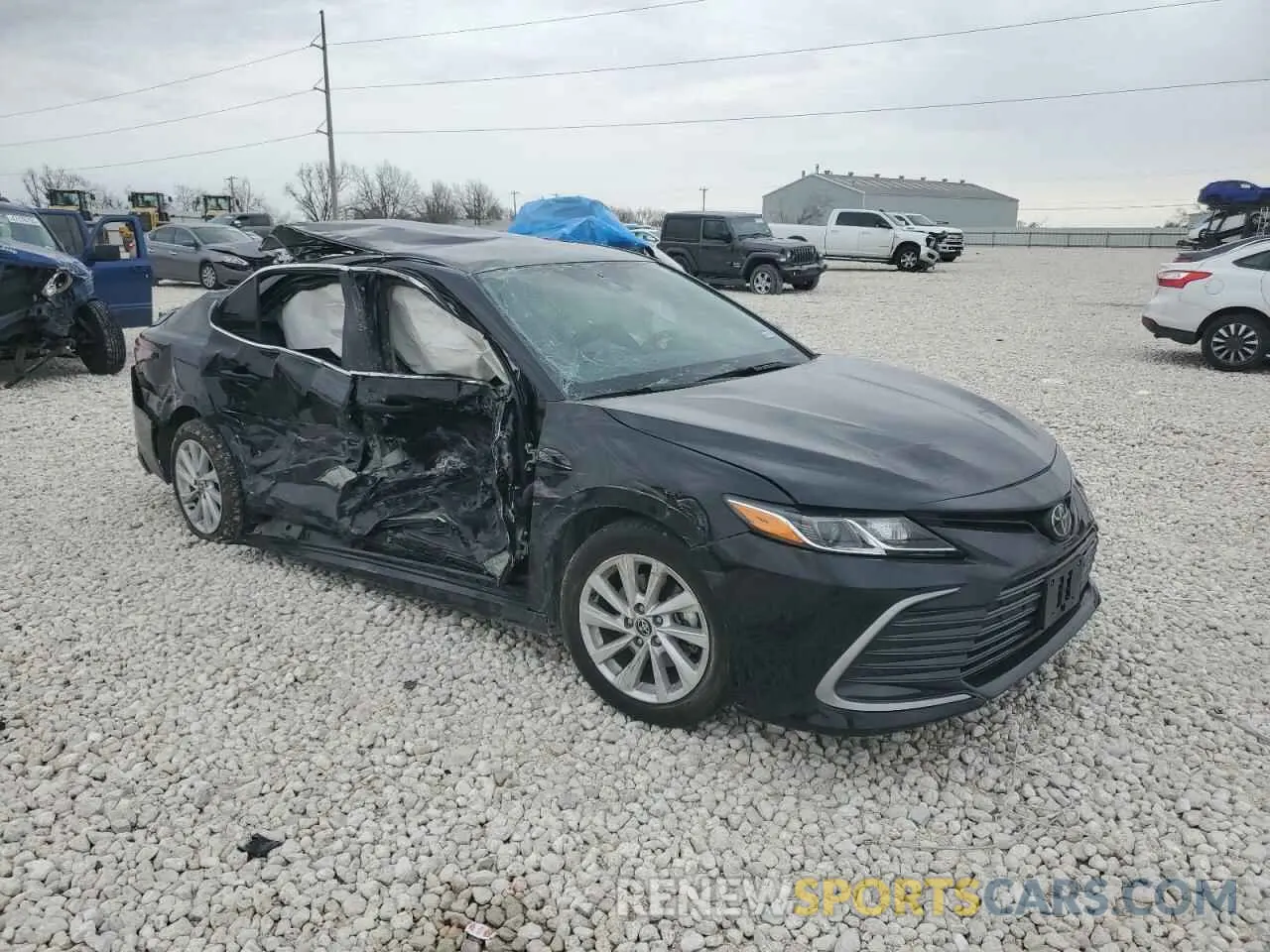 4 Photograph of a damaged car 4T1C11AK6PU124028 TOYOTA CAMRY 2023