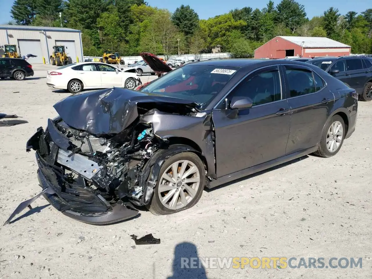 1 Photograph of a damaged car 4T1C11AK6PU758195 TOYOTA CAMRY 2023