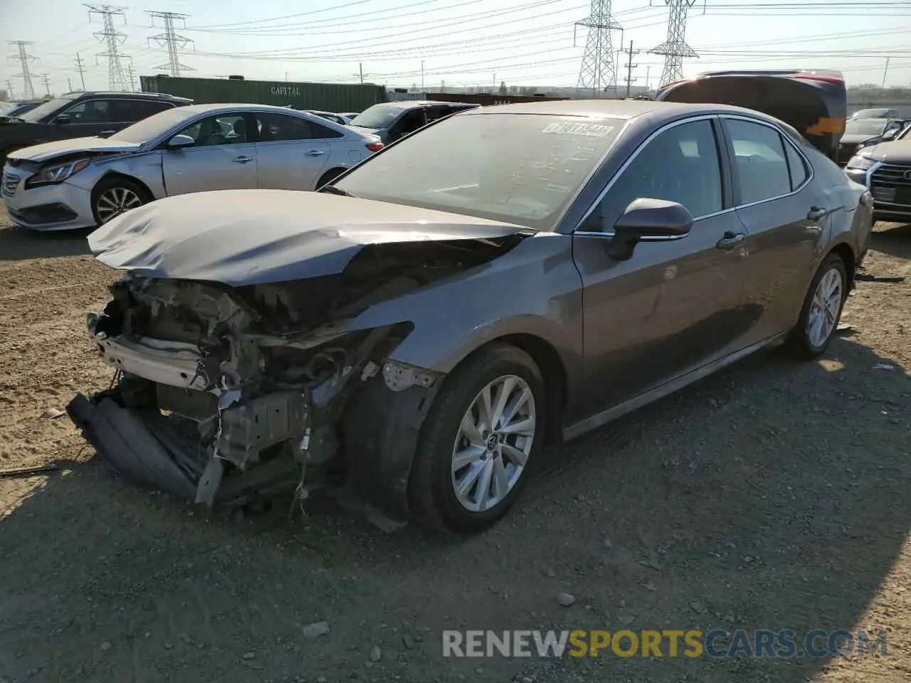 1 Photograph of a damaged car 4T1C11AK7PU086759 TOYOTA CAMRY 2023