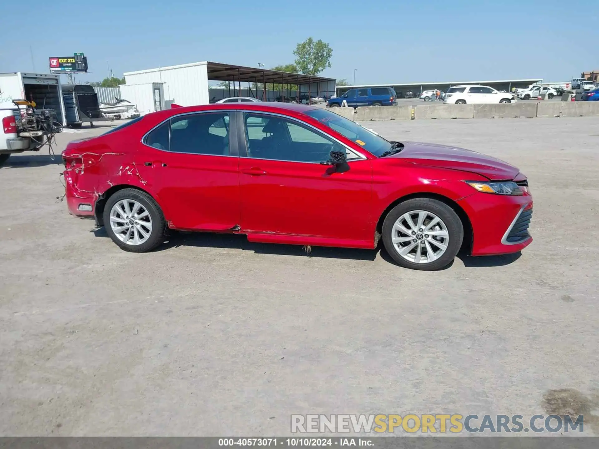 13 Photograph of a damaged car 4T1C11AK7PU092965 TOYOTA CAMRY 2023