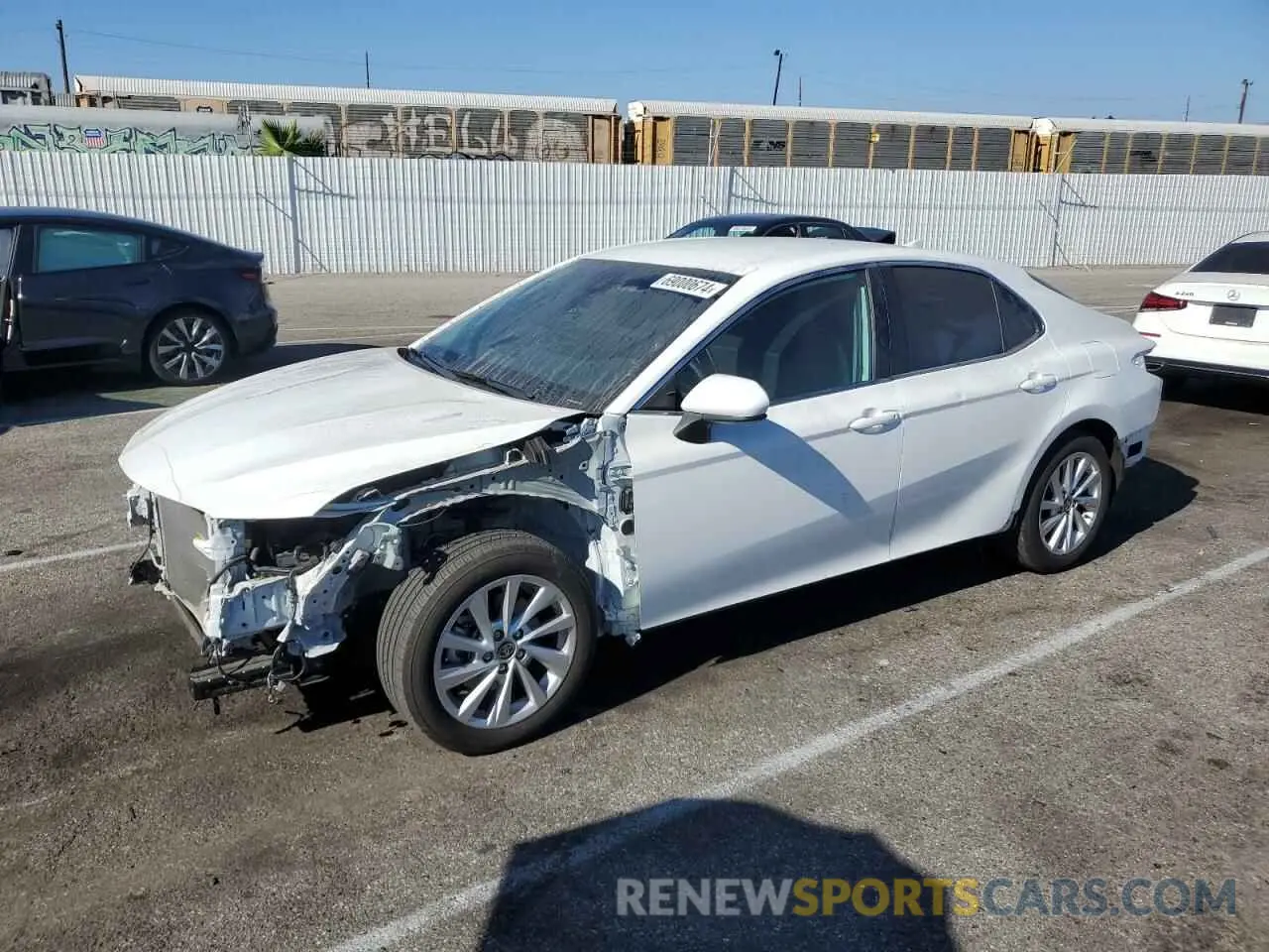 1 Photograph of a damaged car 4T1C11AK7PU171553 TOYOTA CAMRY 2023