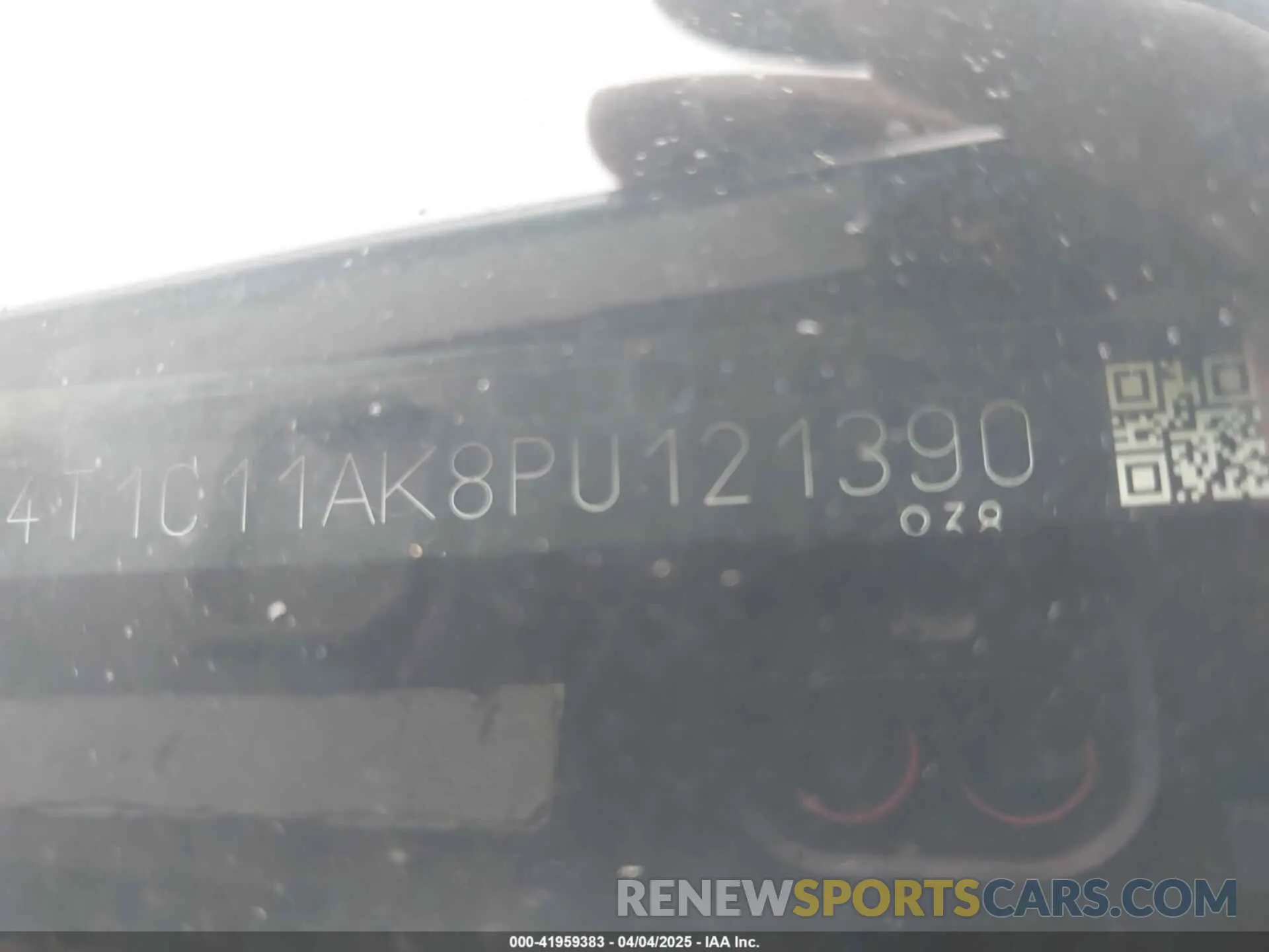 9 Photograph of a damaged car 4T1C11AK8PU121390 TOYOTA CAMRY 2023