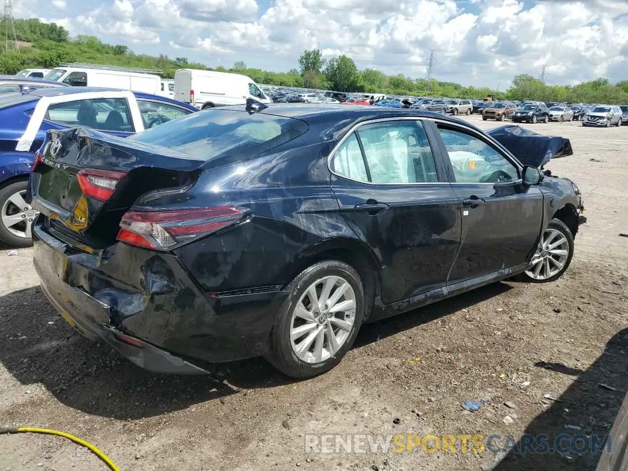 3 Photograph of a damaged car 4T1C11AK8PU128906 TOYOTA CAMRY 2023
