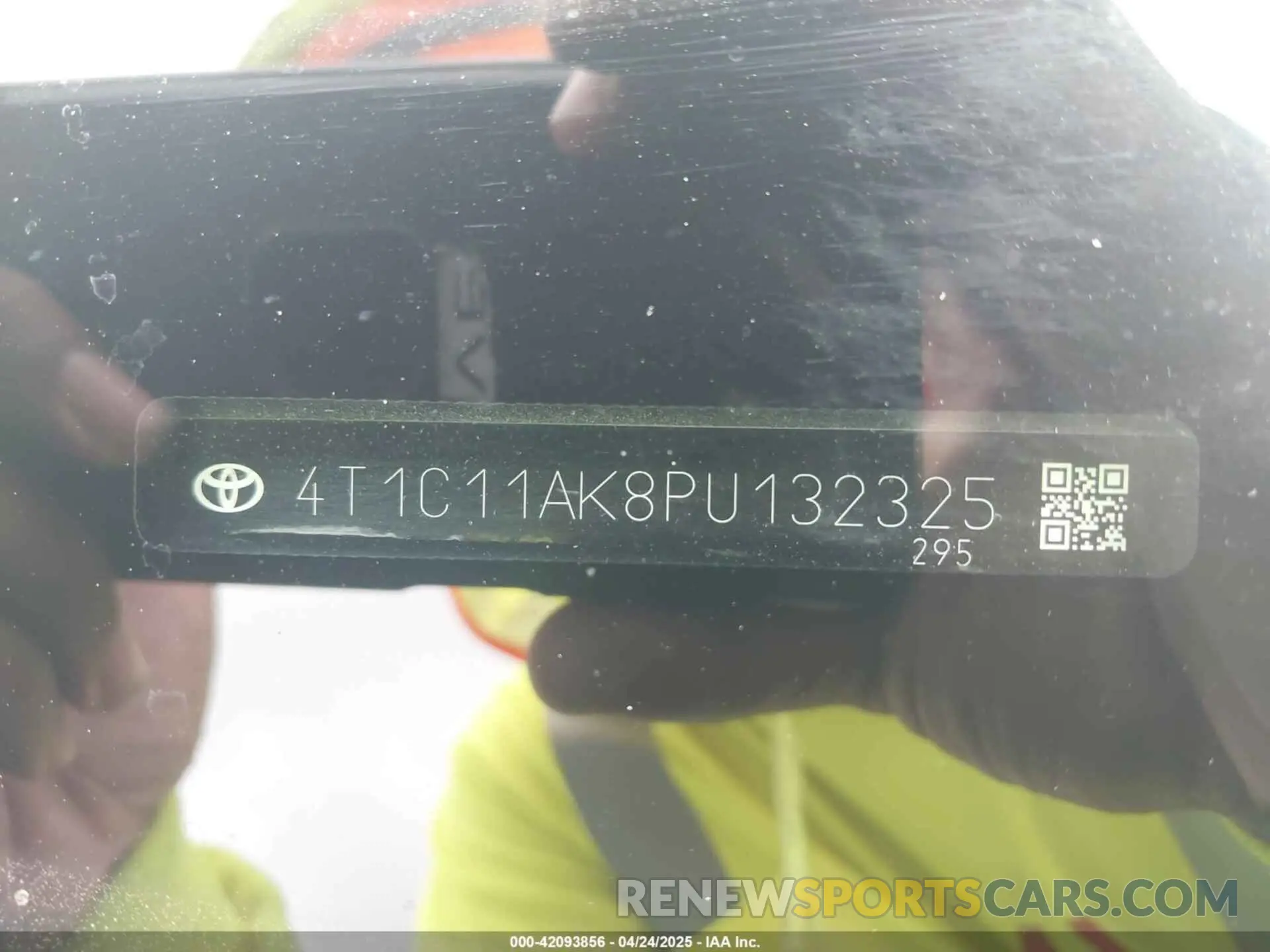 9 Photograph of a damaged car 4T1C11AK8PU132325 TOYOTA CAMRY 2023