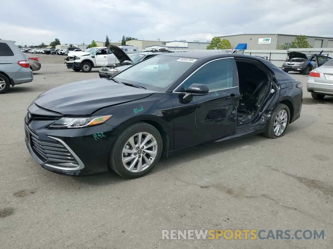 1 Photograph of a damaged car 4T1C11AK8PU179497 TOYOTA CAMRY 2023