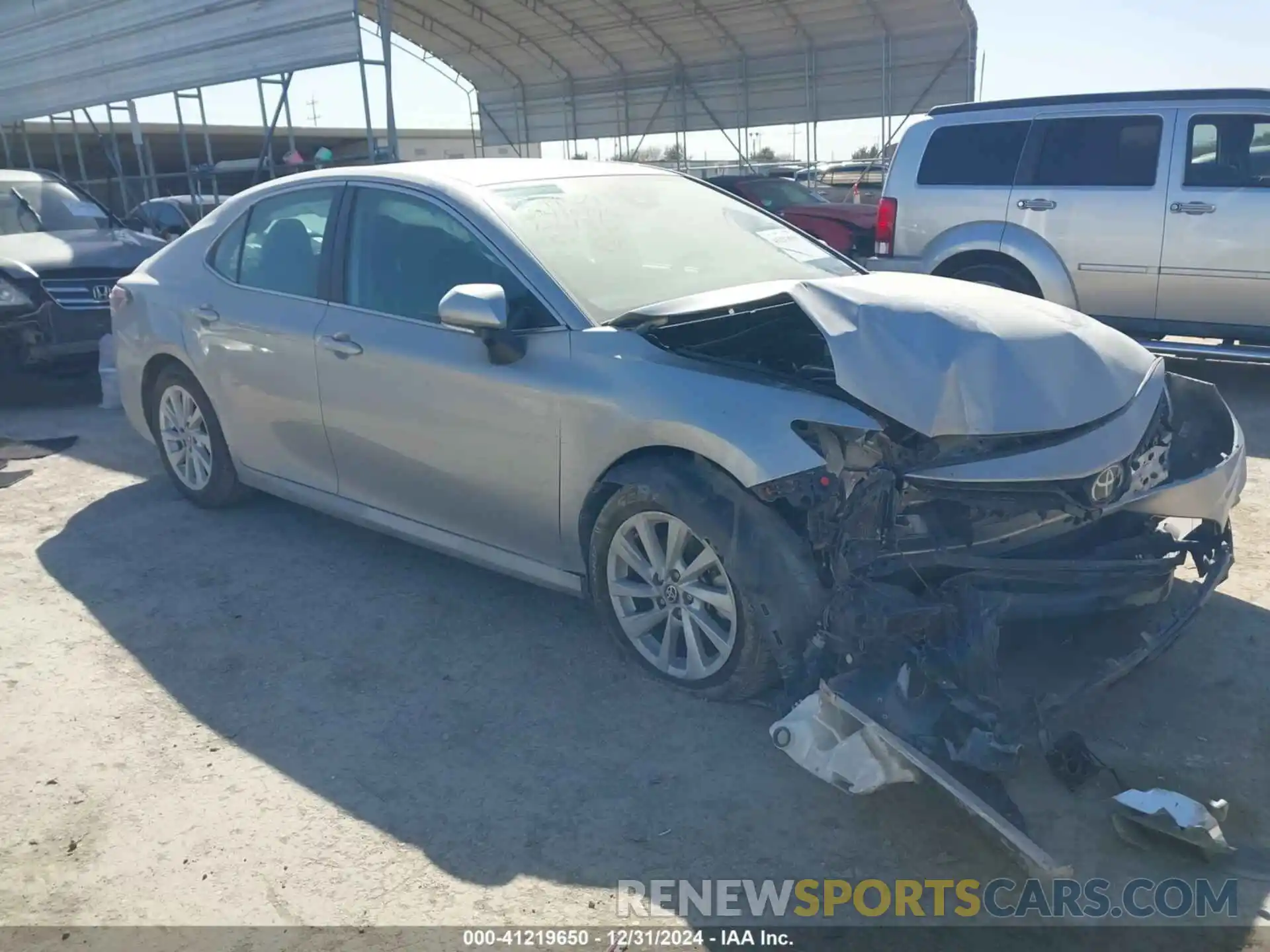 1 Photograph of a damaged car 4T1C11AK8PU726185 TOYOTA CAMRY 2023