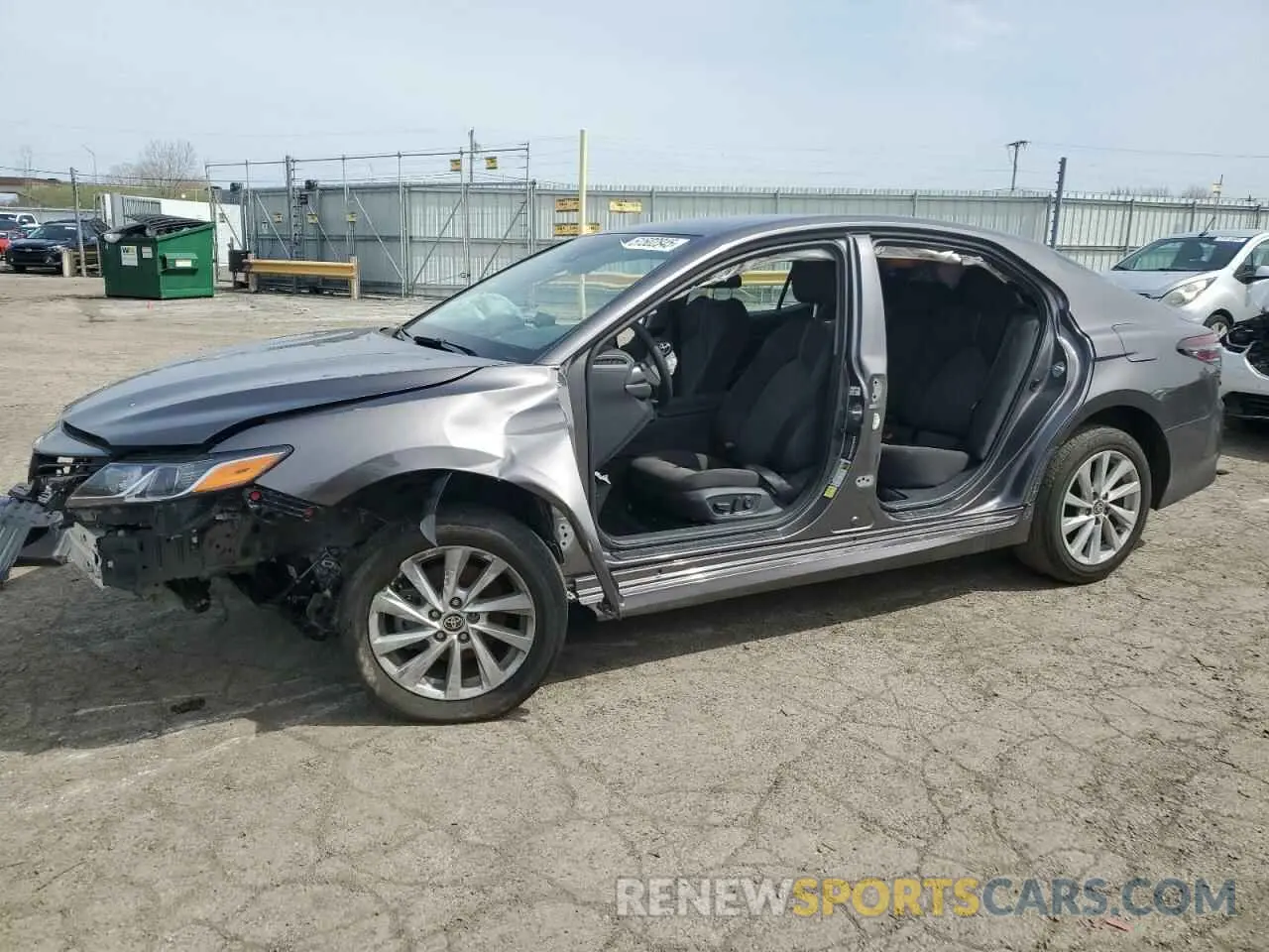 1 Photograph of a damaged car 4T1C11AK8PU727451 TOYOTA CAMRY 2023