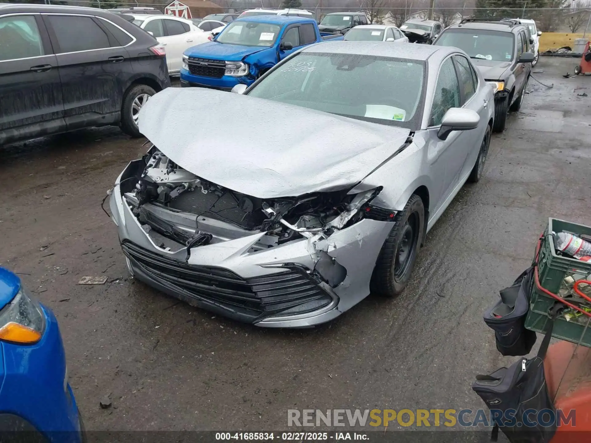 2 Photograph of a damaged car 4T1C11AK8PU744203 TOYOTA CAMRY 2023