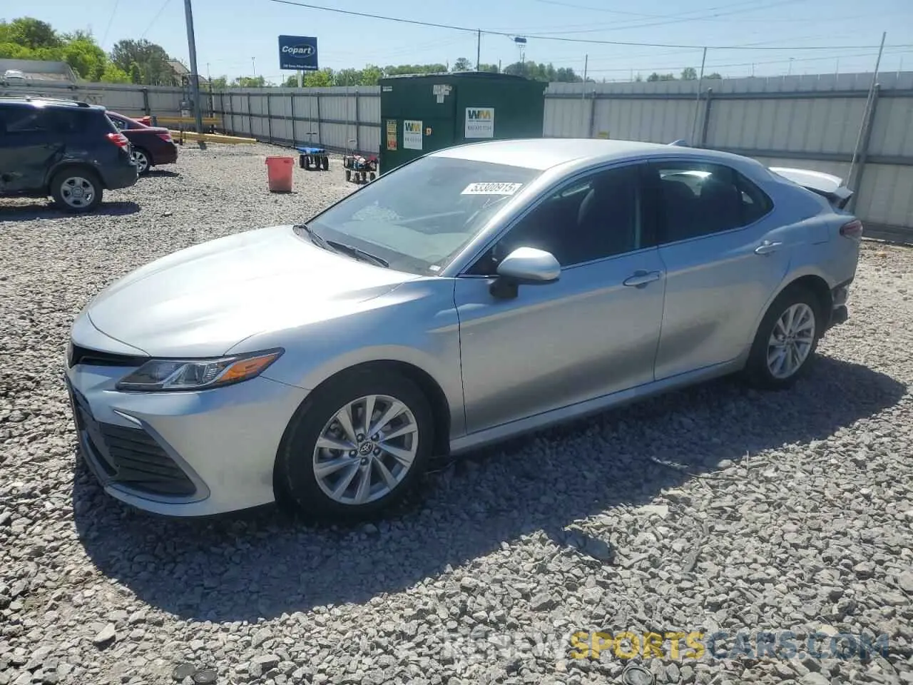1 Photograph of a damaged car 4T1C11AK8PU749028 TOYOTA CAMRY 2023
