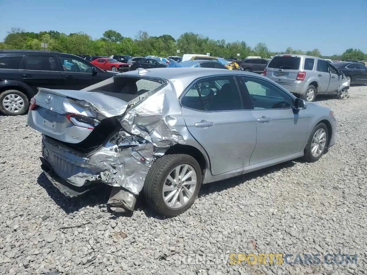 3 Photograph of a damaged car 4T1C11AK8PU749028 TOYOTA CAMRY 2023