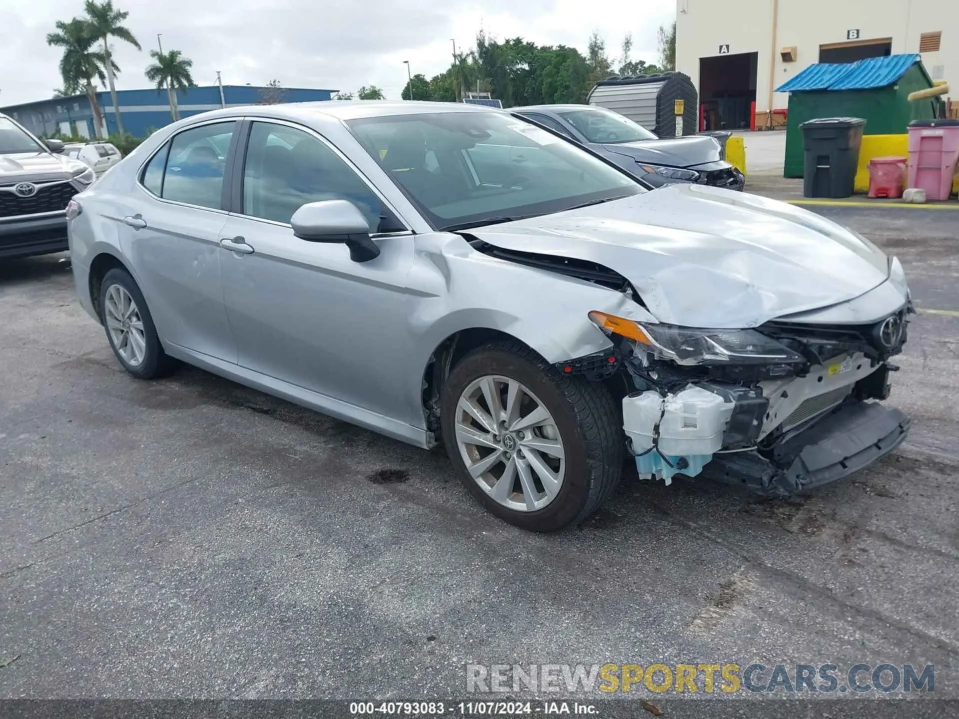 1 Photograph of a damaged car 4T1C11AK8PU757887 TOYOTA CAMRY 2023