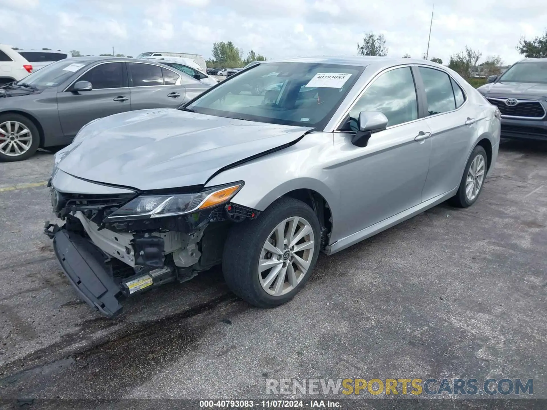 2 Photograph of a damaged car 4T1C11AK8PU757887 TOYOTA CAMRY 2023
