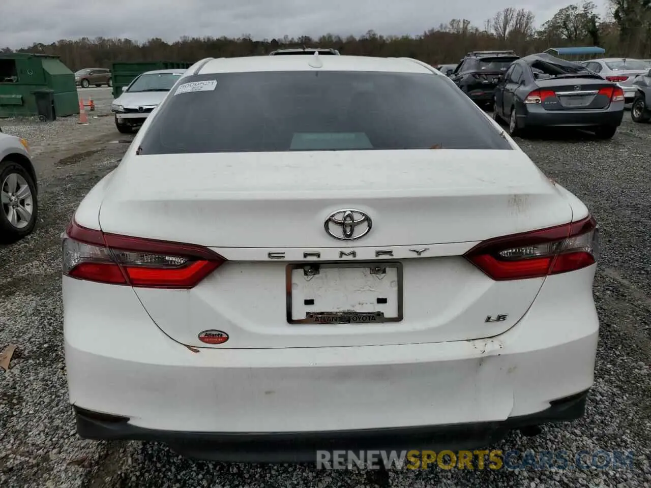 6 Photograph of a damaged car 4T1C11AK9PU089128 TOYOTA CAMRY 2023