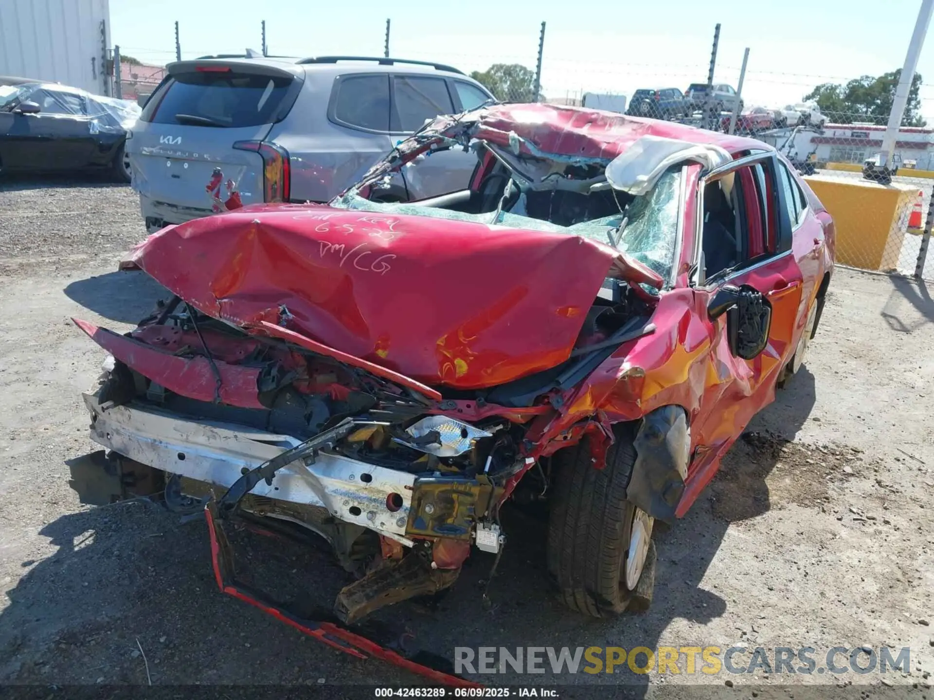 2 Photograph of a damaged car 4T1C11AK9PU090909 TOYOTA CAMRY 2023