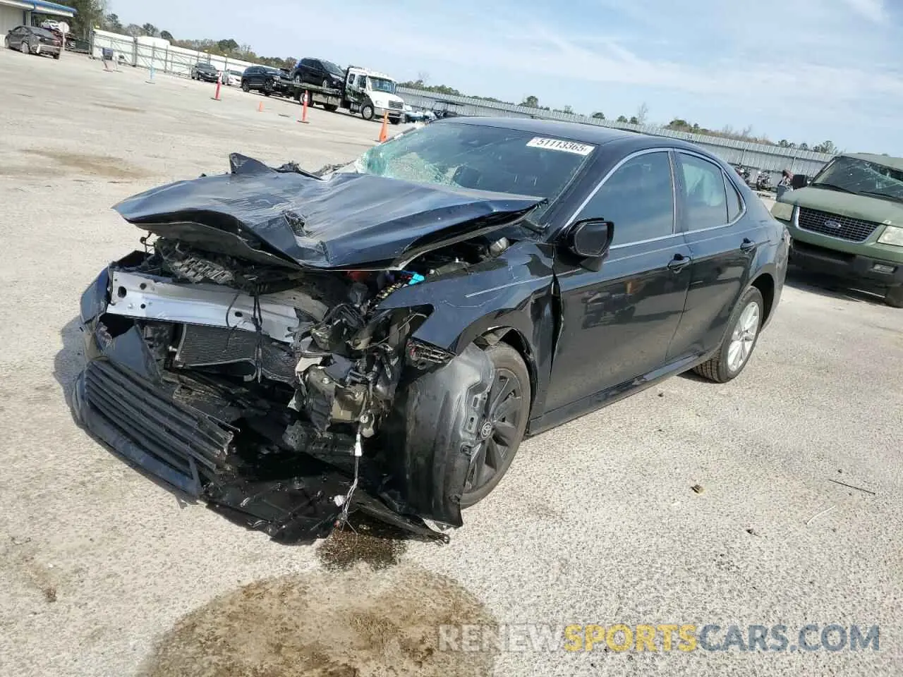 1 Photograph of a damaged car 4T1C11AK9PU109233 TOYOTA CAMRY 2023