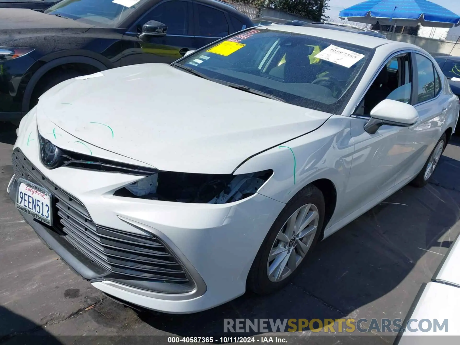 2 Photograph of a damaged car 4T1C11AK9PU121172 TOYOTA CAMRY 2023