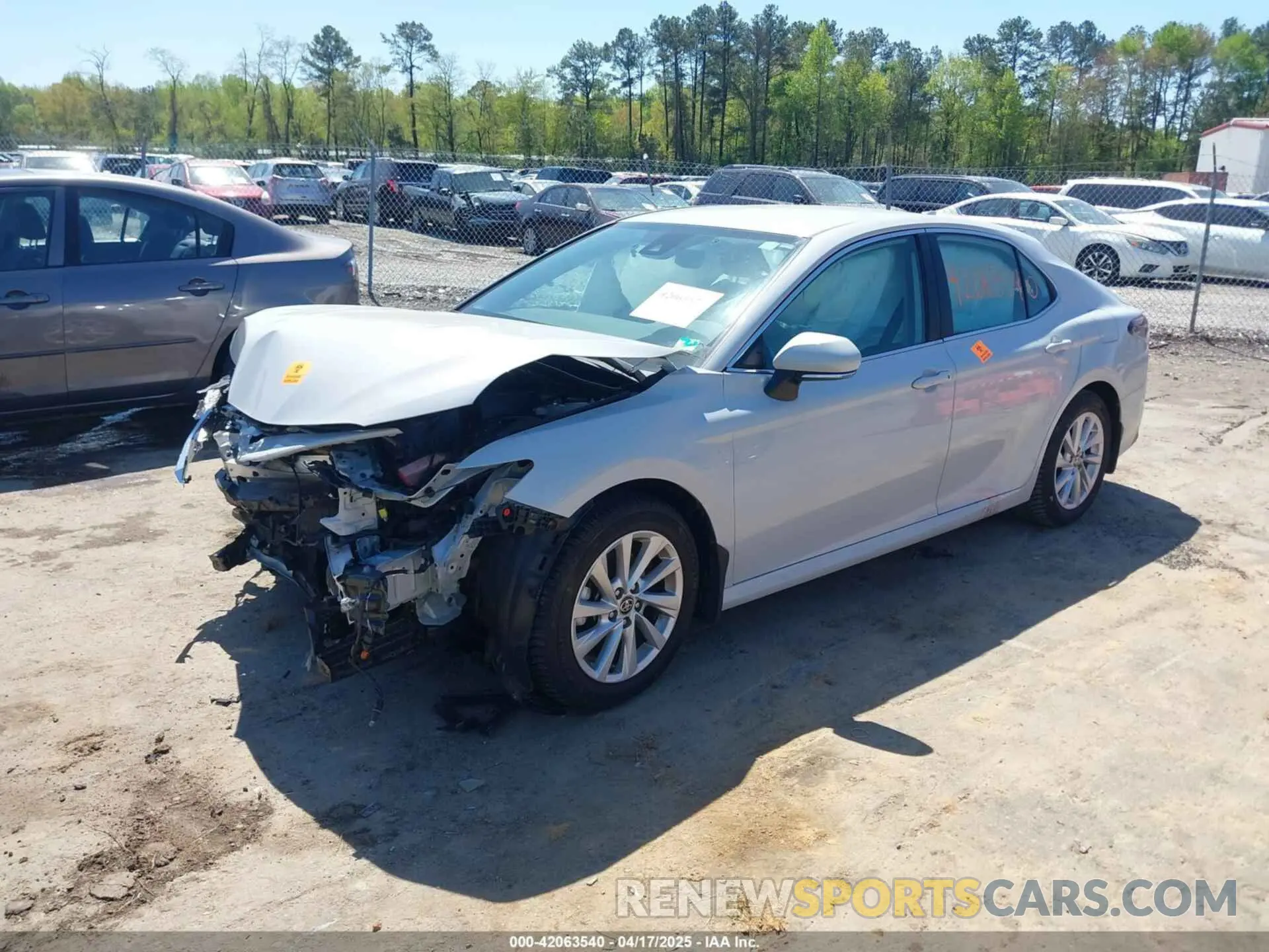 2 Photograph of a damaged car 4T1C11AK9PU142300 TOYOTA CAMRY 2023