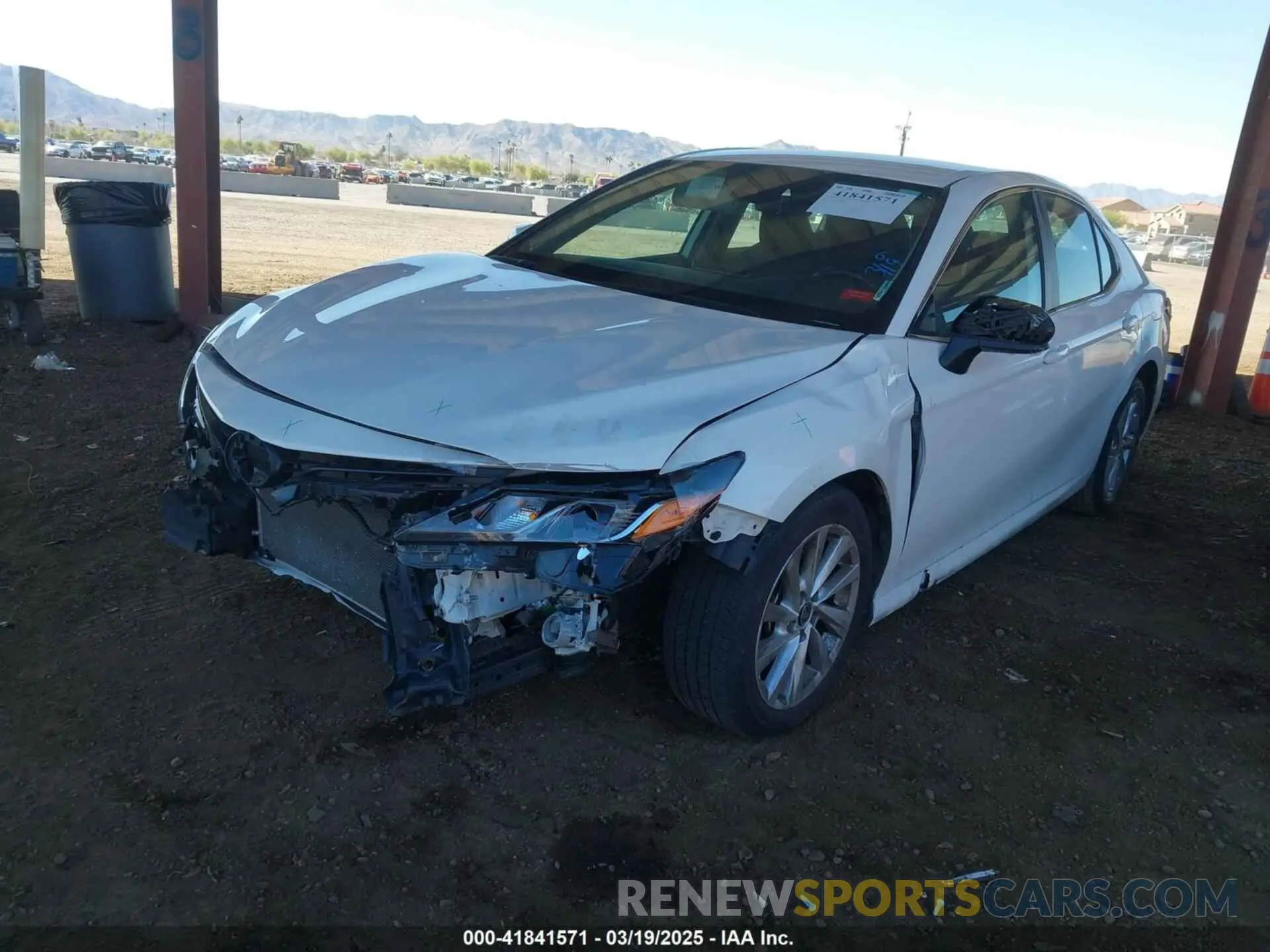 2 Photograph of a damaged car 4T1C11AK9PU170890 TOYOTA CAMRY 2023