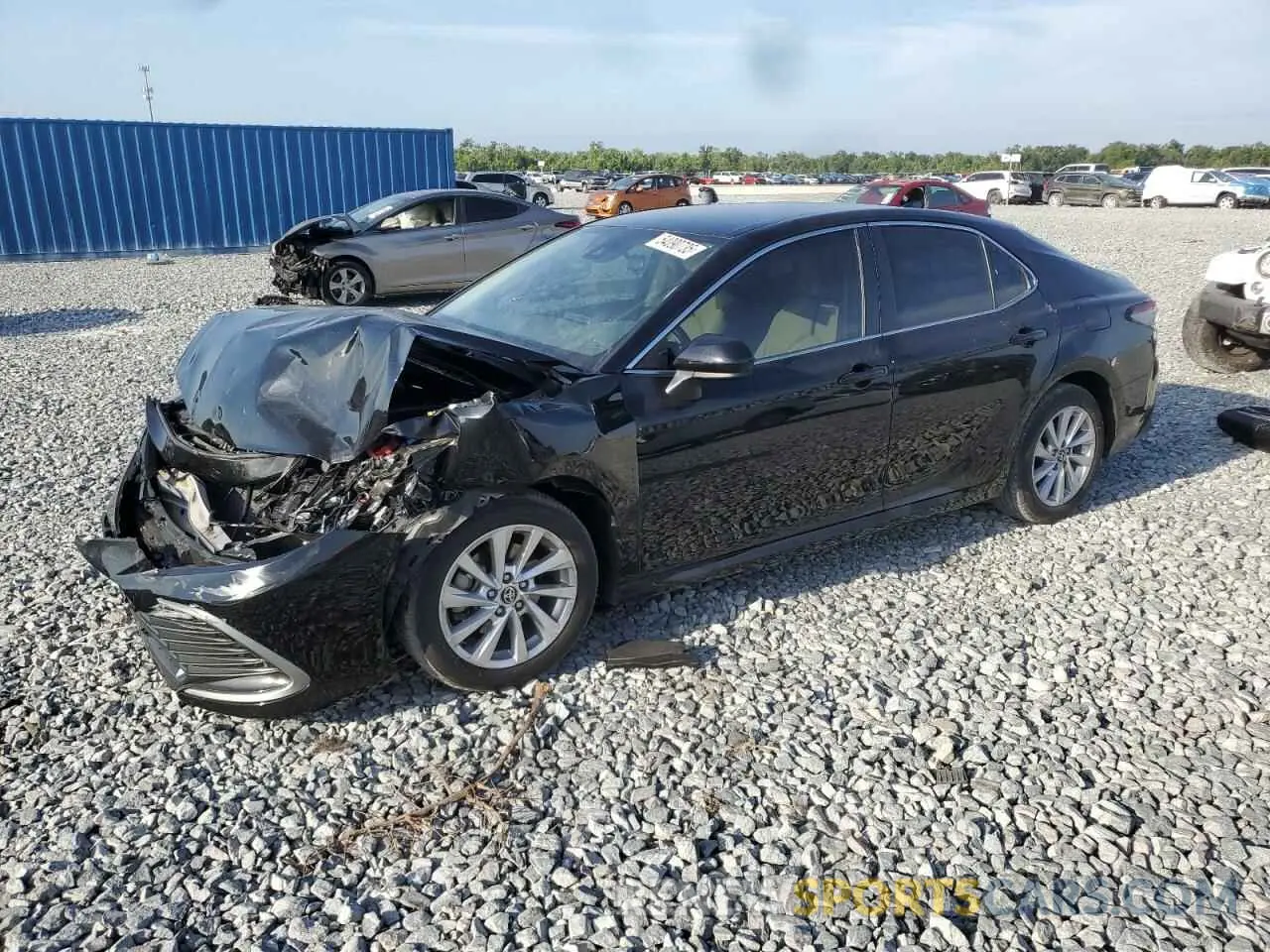 1 Photograph of a damaged car 4T1C11AK9PU800388 TOYOTA CAMRY 2023