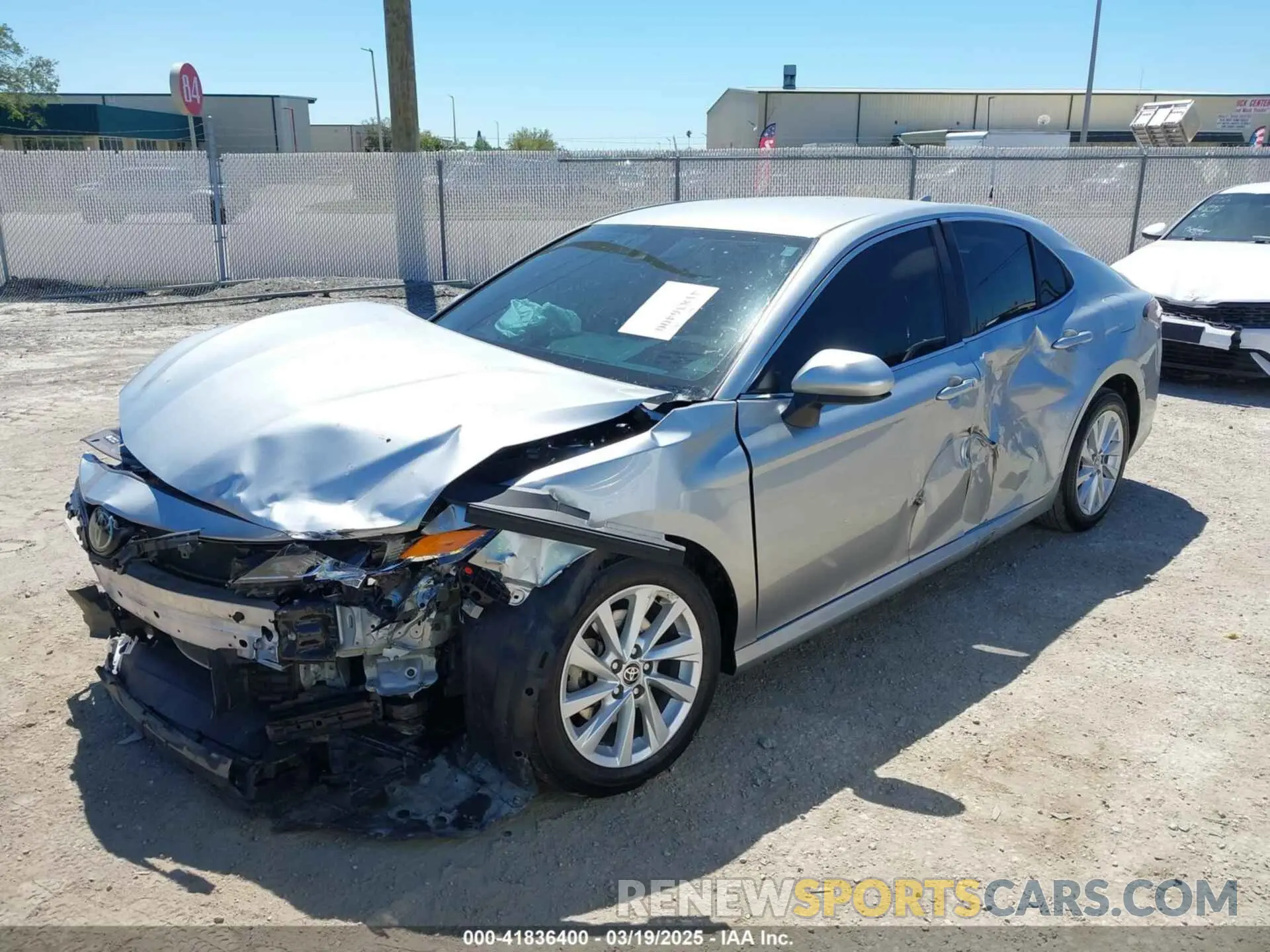 2 Photograph of a damaged car 4T1C11AK9PU830278 TOYOTA CAMRY 2023