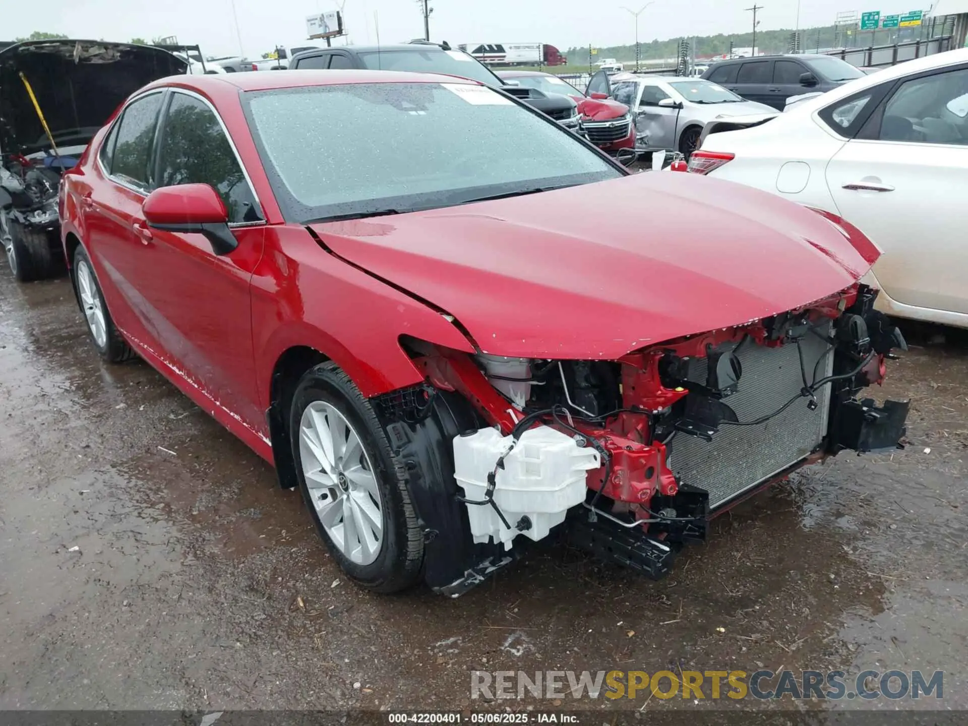 1 Photograph of a damaged car 4T1C11AKXPU079627 TOYOTA CAMRY 2023