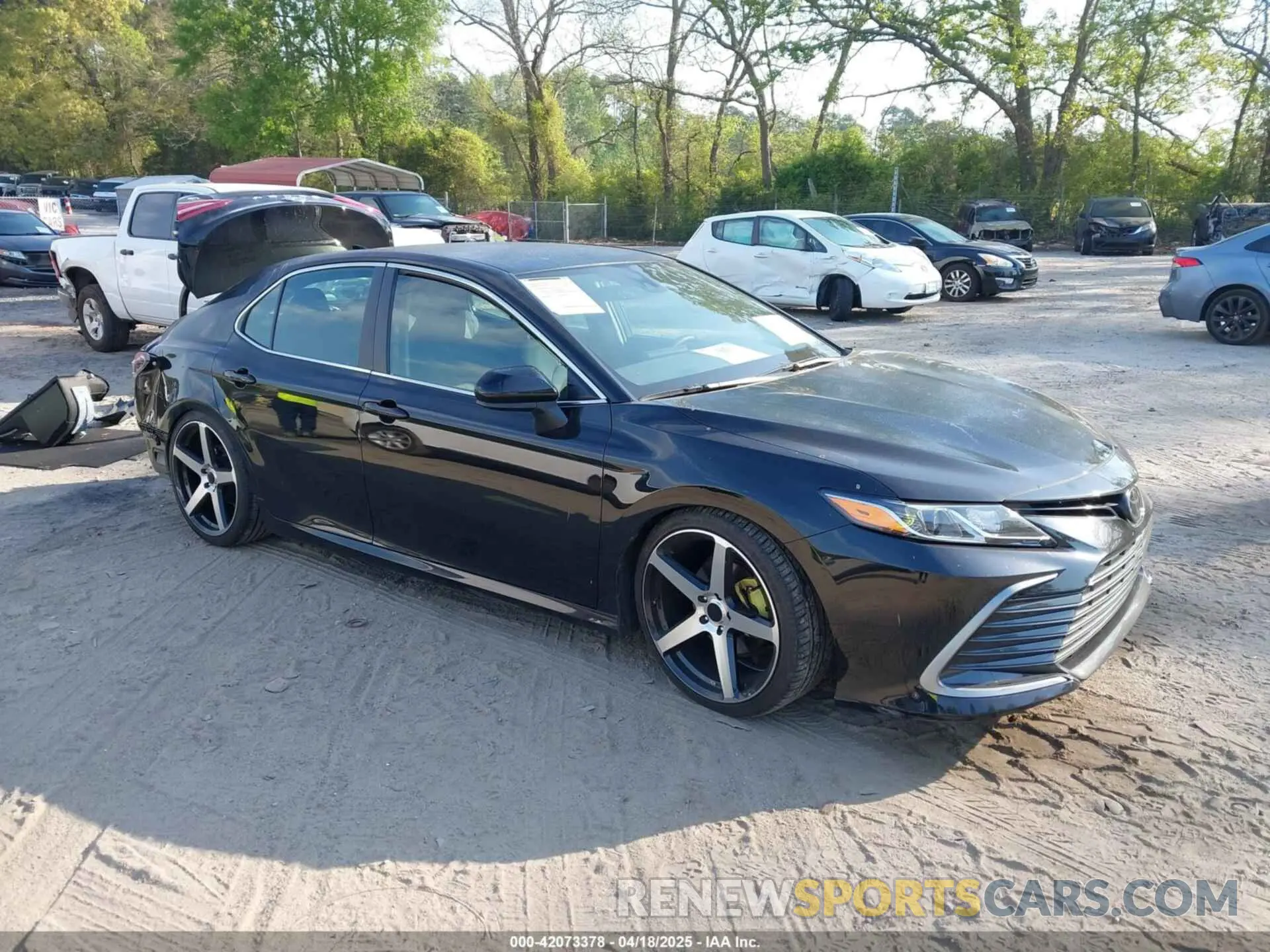 1 Photograph of a damaged car 4T1C11AKXPU111377 TOYOTA CAMRY 2023