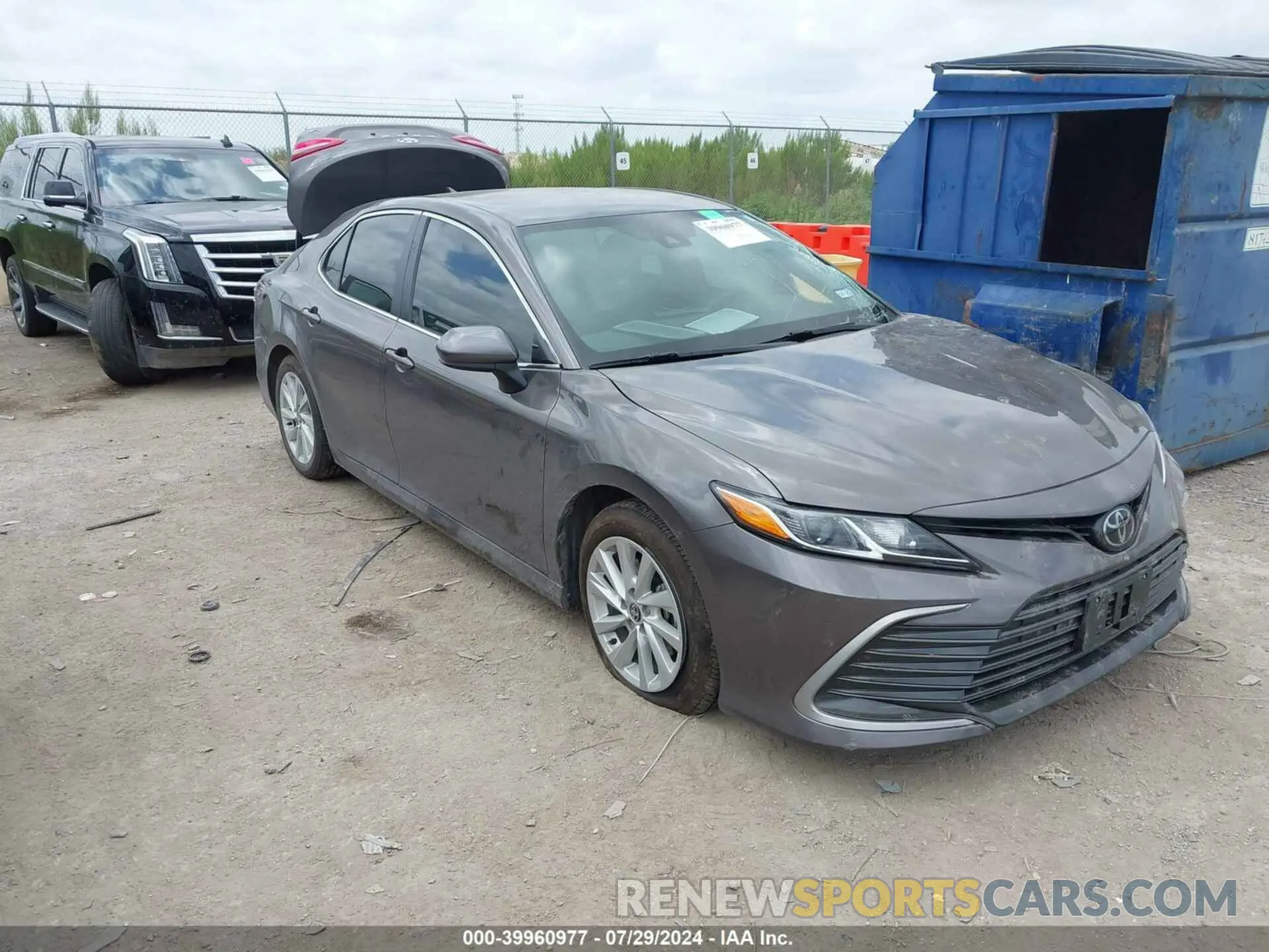 1 Photograph of a damaged car 4T1C11AKXPU809018 TOYOTA CAMRY 2023