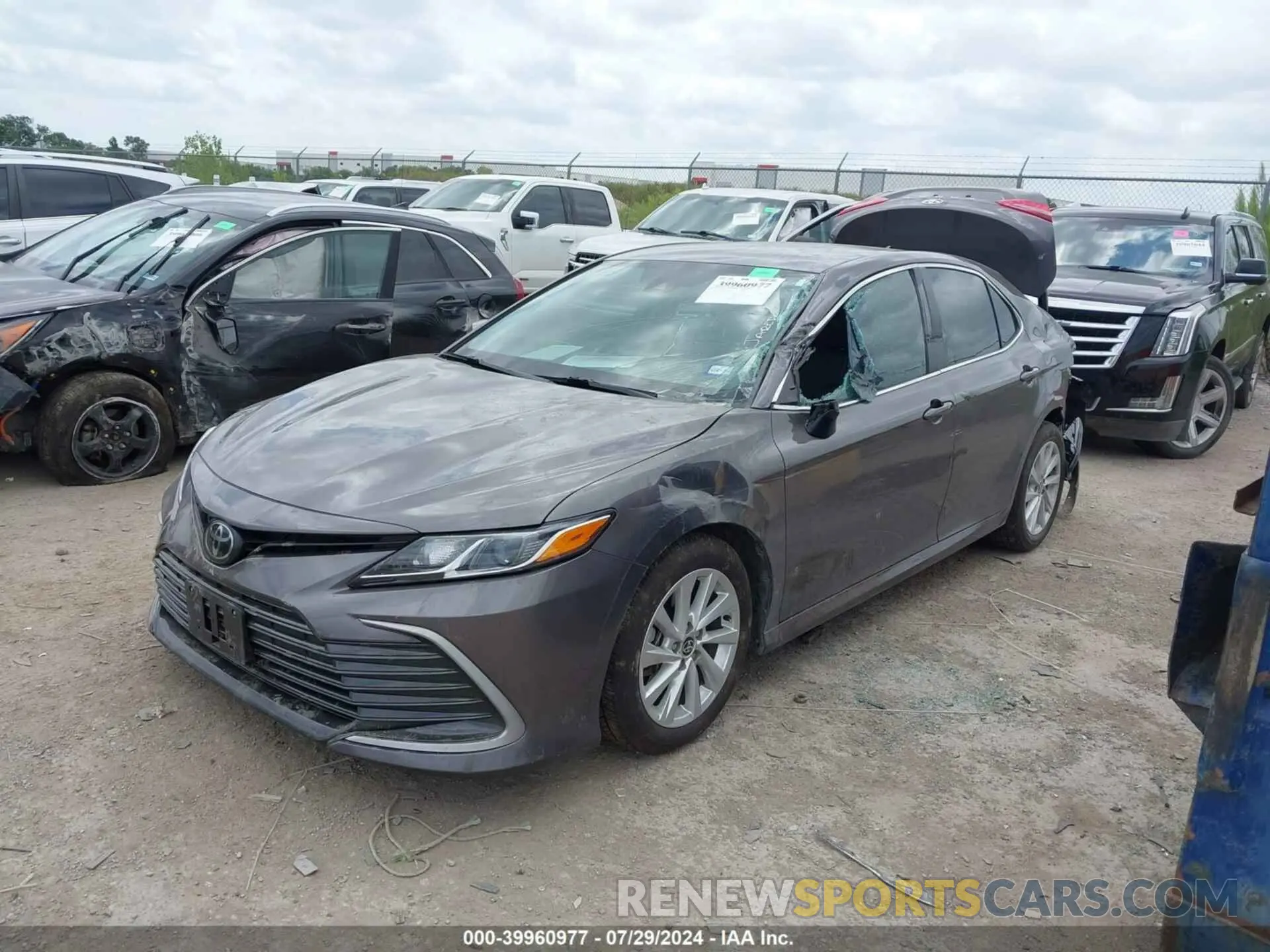 2 Photograph of a damaged car 4T1C11AKXPU809018 TOYOTA CAMRY 2023