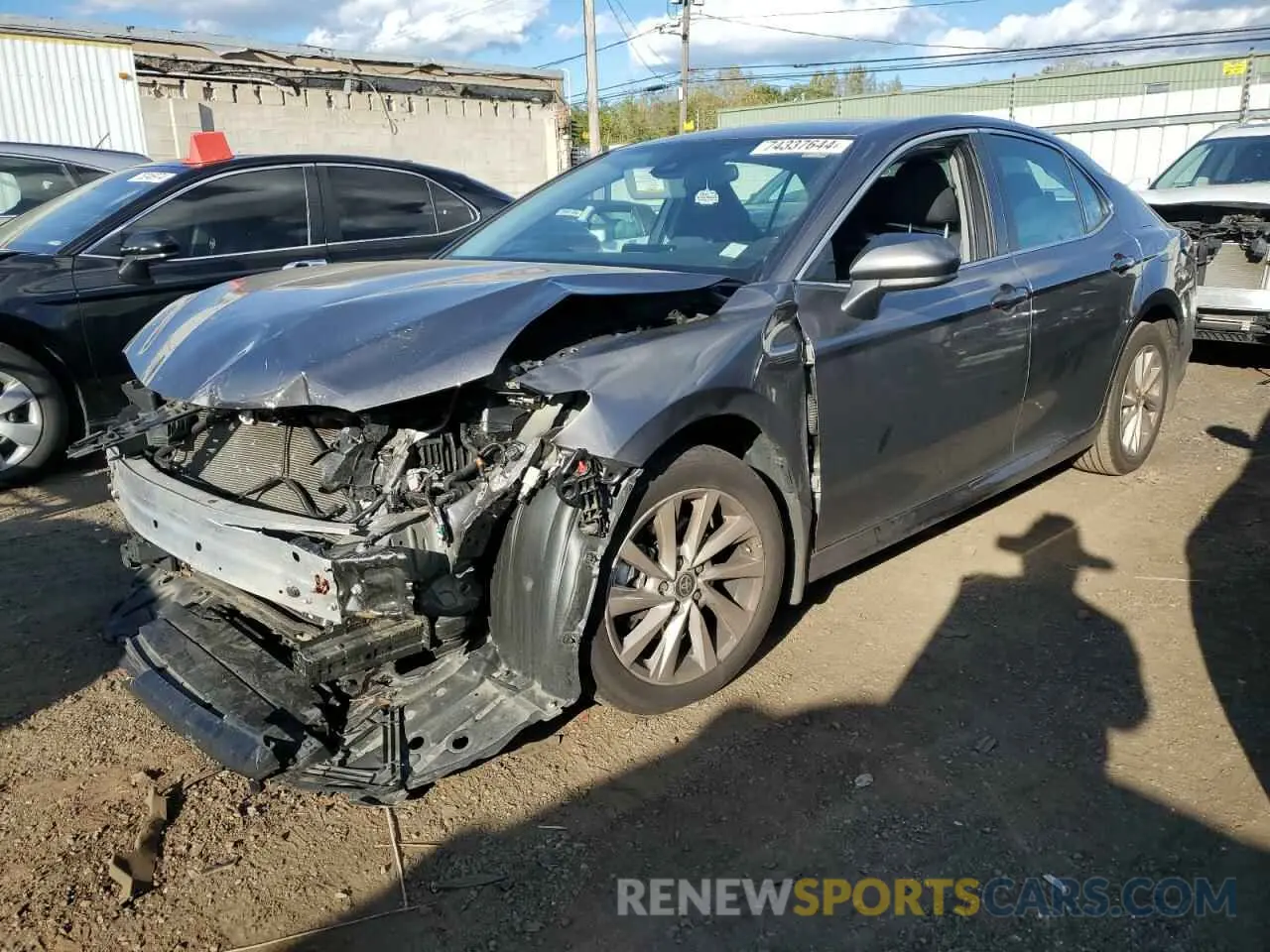 1 Photograph of a damaged car 4T1C11BK9PU087684 TOYOTA CAMRY 2023