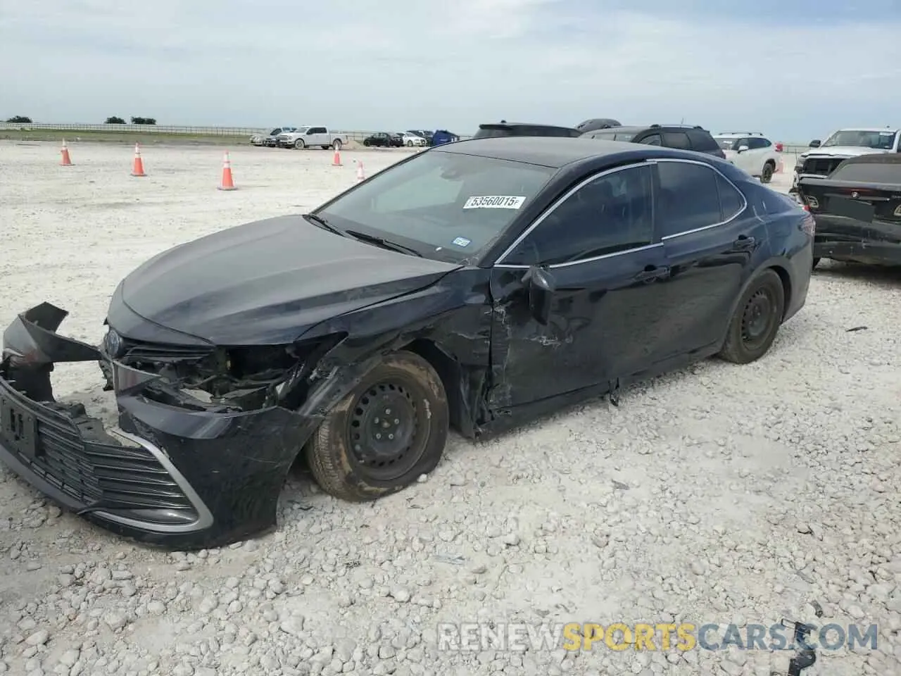 1 Photograph of a damaged car 4T1C31AK1PU606089 TOYOTA CAMRY 2023