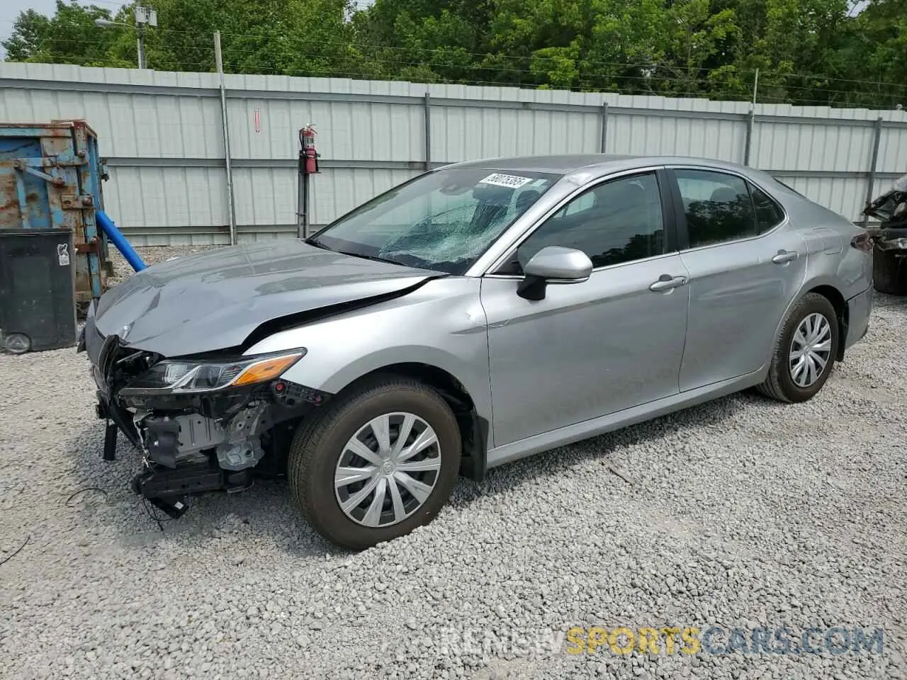 1 Photograph of a damaged car 4T1C31AK1PU618419 TOYOTA CAMRY 2023