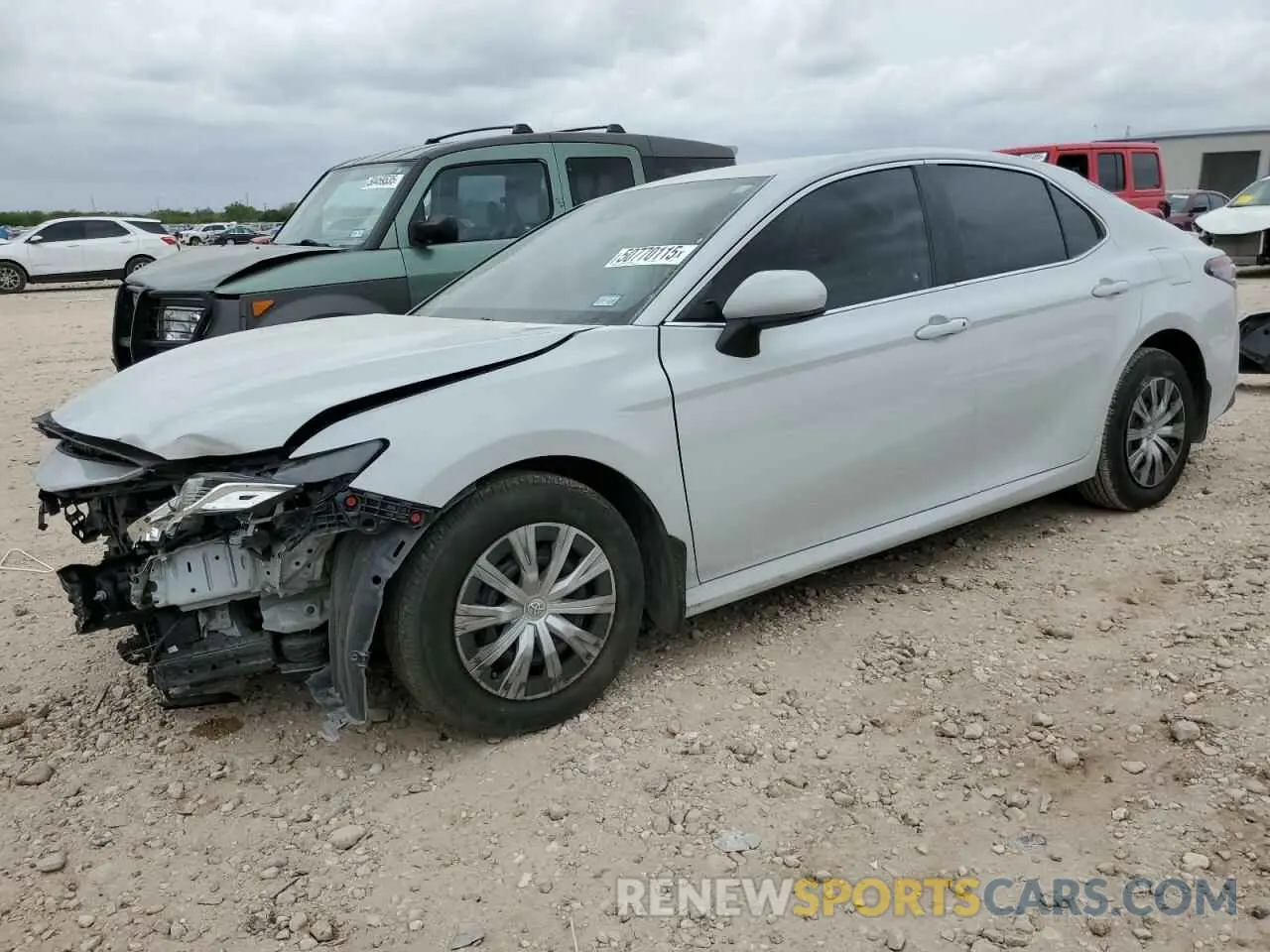 1 Photograph of a damaged car 4T1C31AK2PU052321 TOYOTA CAMRY 2023