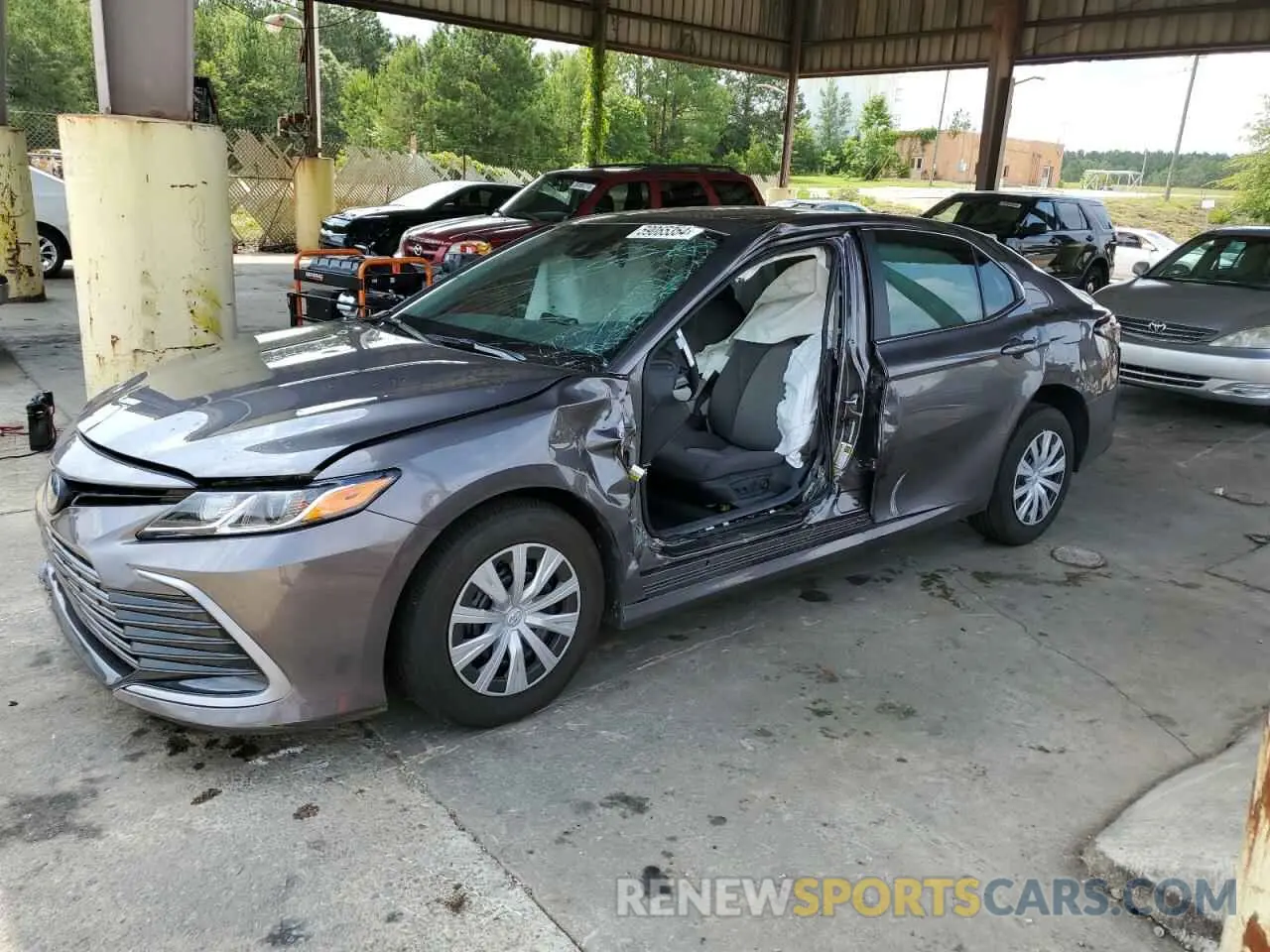 1 Photograph of a damaged car 4T1C31AK2PU616095 TOYOTA CAMRY 2023