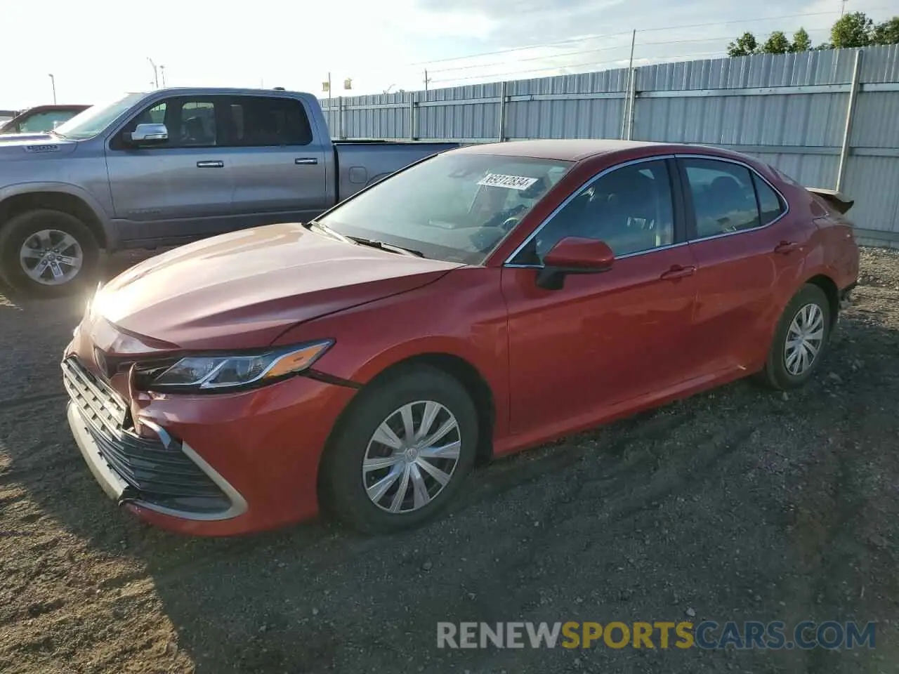 1 Photograph of a damaged car 4T1C31AK3PU056717 TOYOTA CAMRY 2023