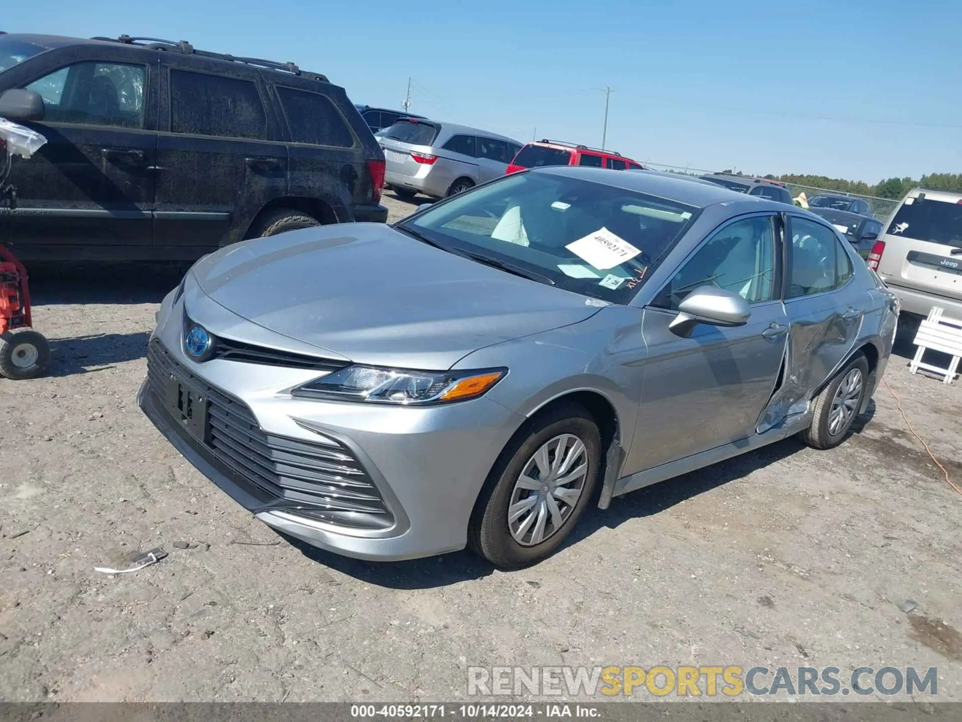 2 Photograph of a damaged car 4T1C31AK3PU619507 TOYOTA CAMRY 2023