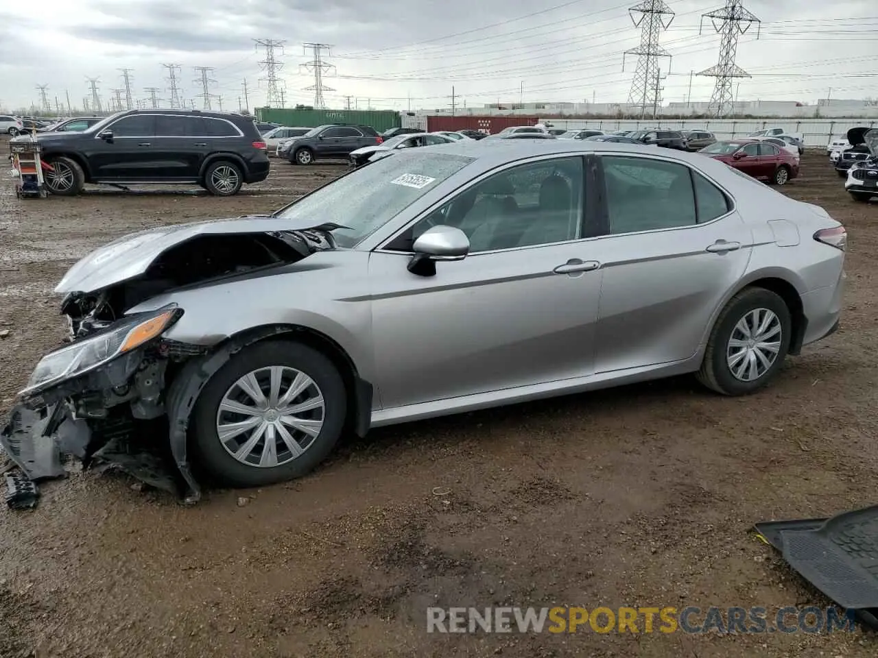 1 Photograph of a damaged car 4T1C31AK6PU609683 TOYOTA CAMRY 2023