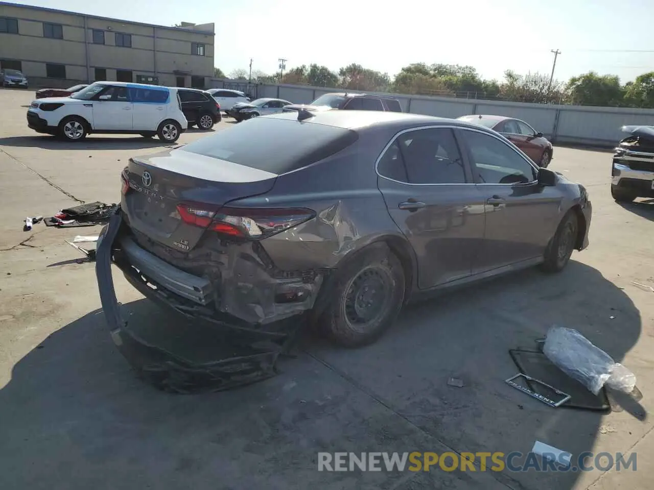 3 Photograph of a damaged car 4T1C31AK8PU050167 TOYOTA CAMRY 2023