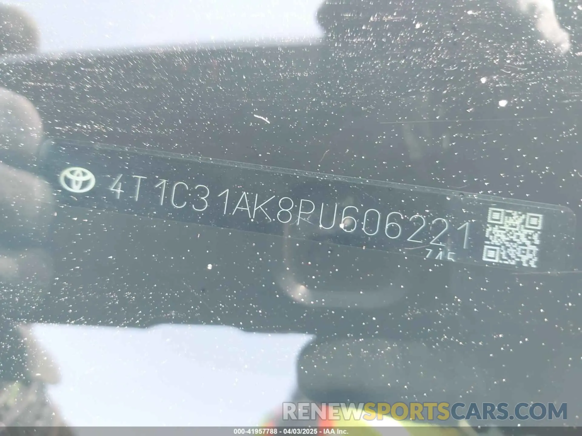 9 Photograph of a damaged car 4T1C31AK8PU606221 TOYOTA CAMRY 2023