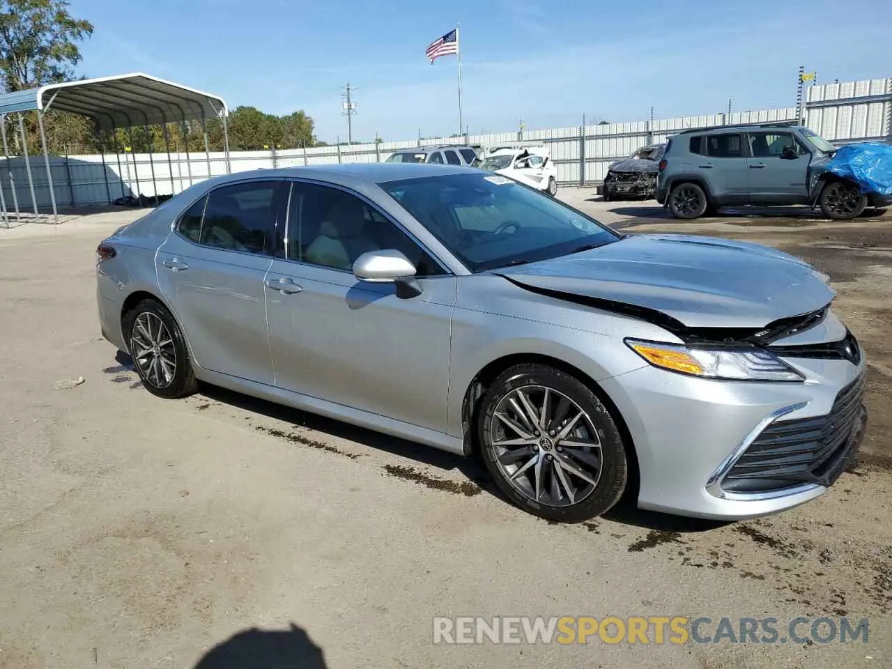 4 Photograph of a damaged car 4T1F11AK0PU144806 TOYOTA CAMRY 2023