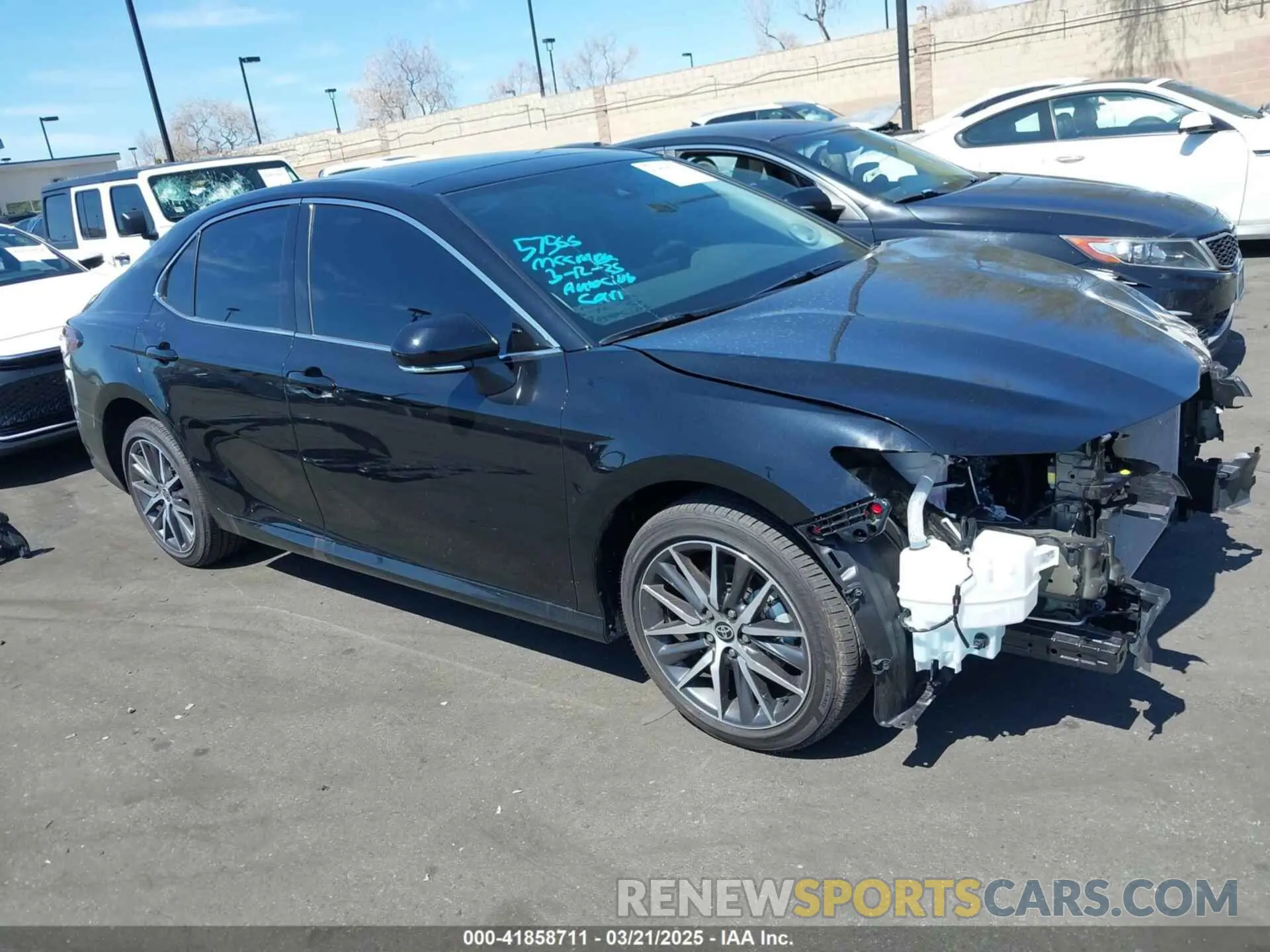 1 Photograph of a damaged car 4T1F11AK1PU181802 TOYOTA CAMRY 2023