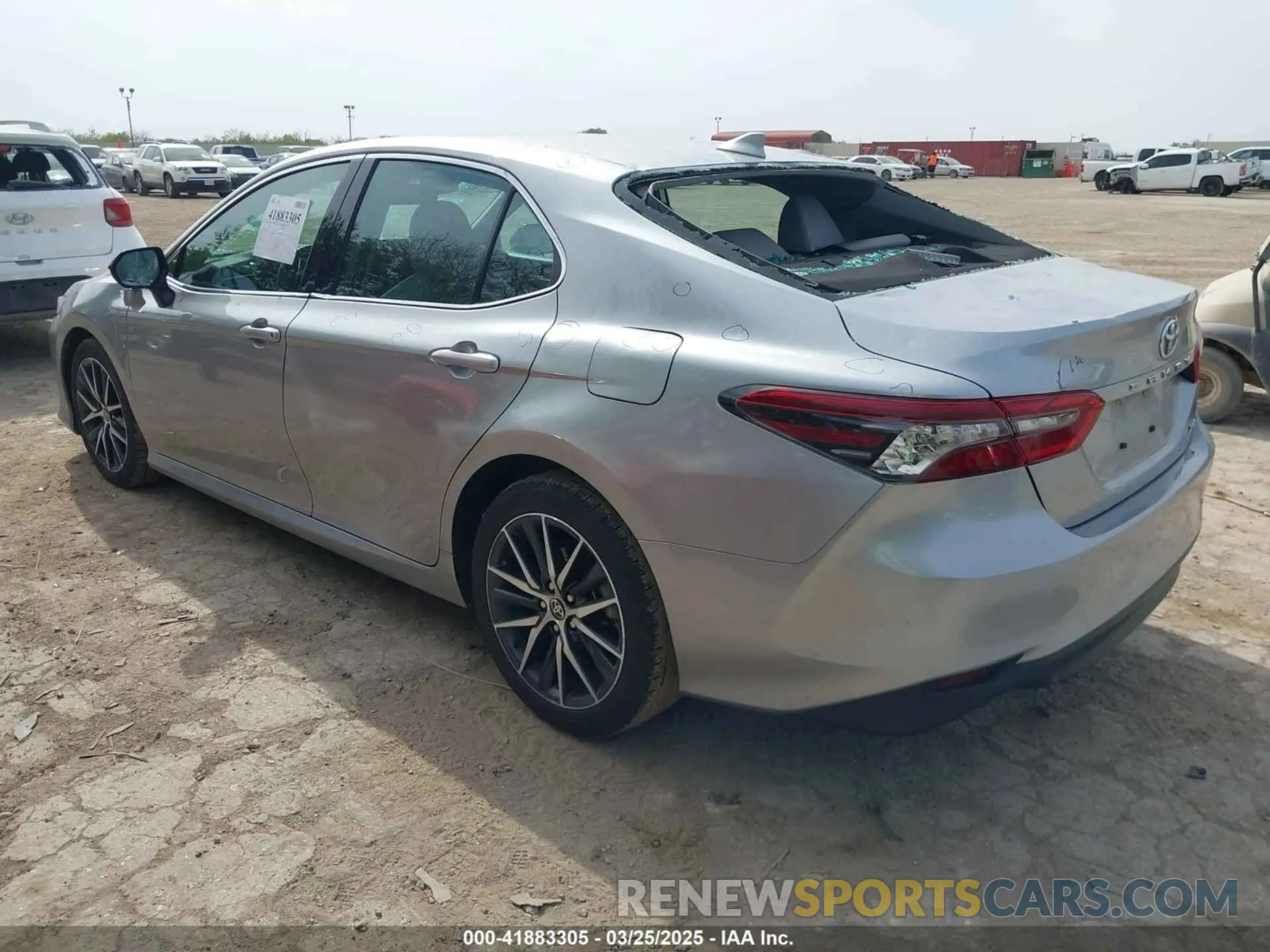 3 Photograph of a damaged car 4T1F11AK1PU817988 TOYOTA CAMRY 2023