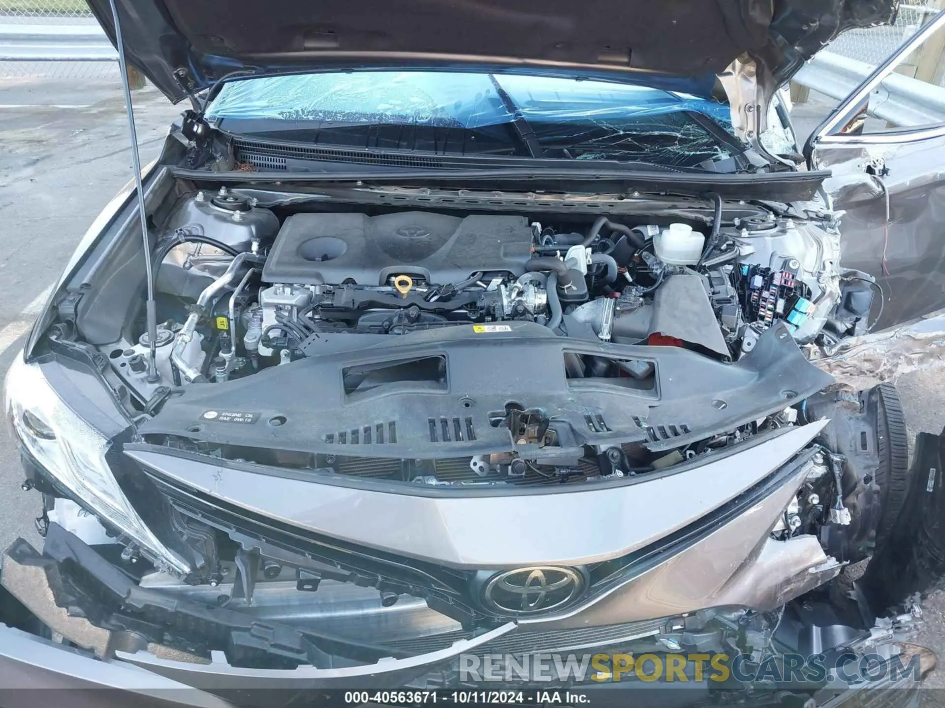 10 Photograph of a damaged car 4T1F11AK2PU731332 TOYOTA CAMRY 2023