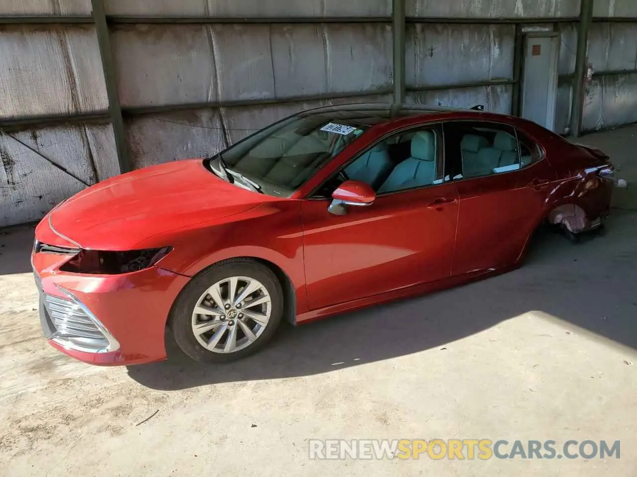 1 Photograph of a damaged car 4T1F11AK3PU080650 TOYOTA CAMRY 2023