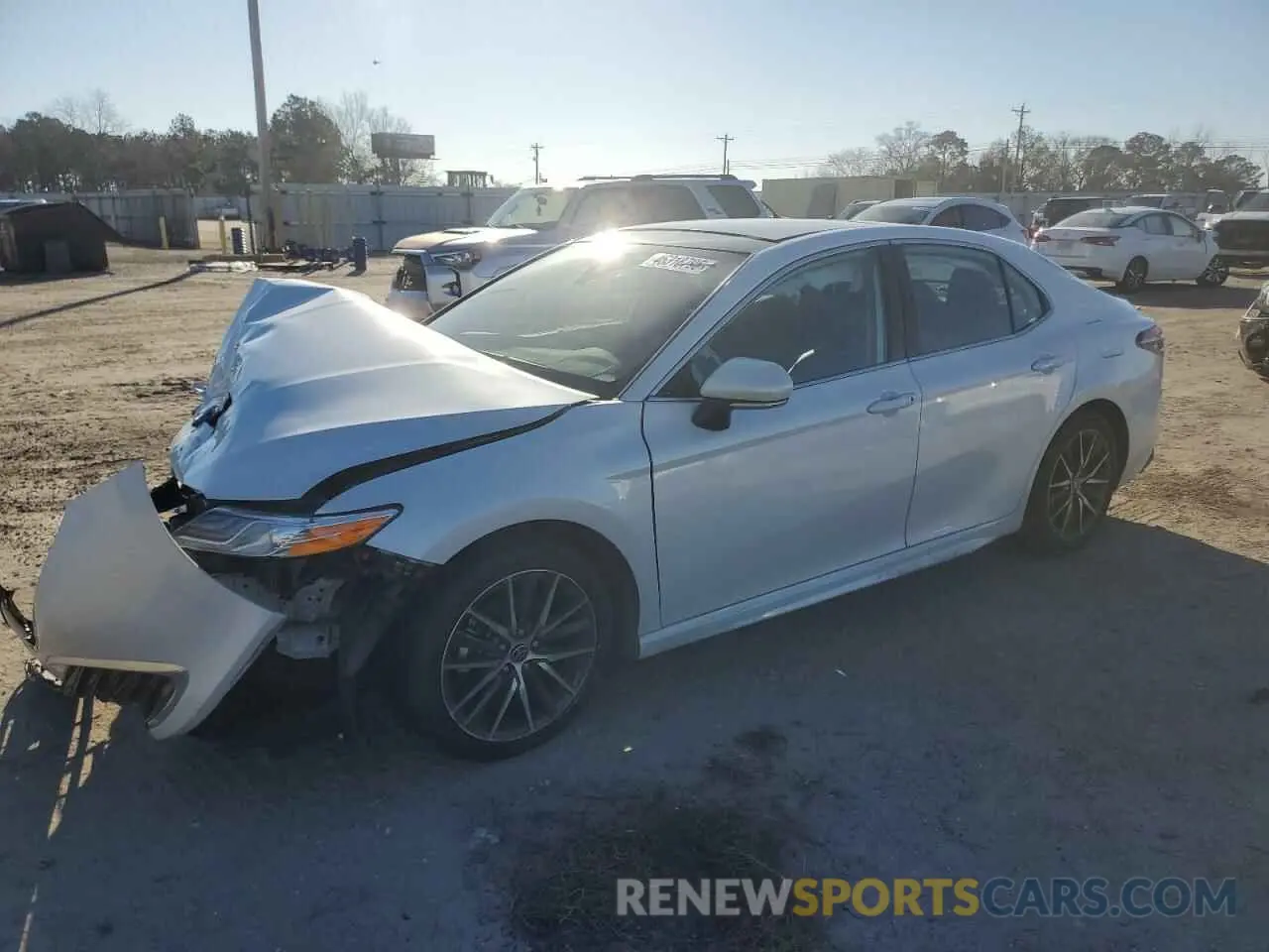1 Photograph of a damaged car 4T1F11AK3PU735261 TOYOTA CAMRY 2023