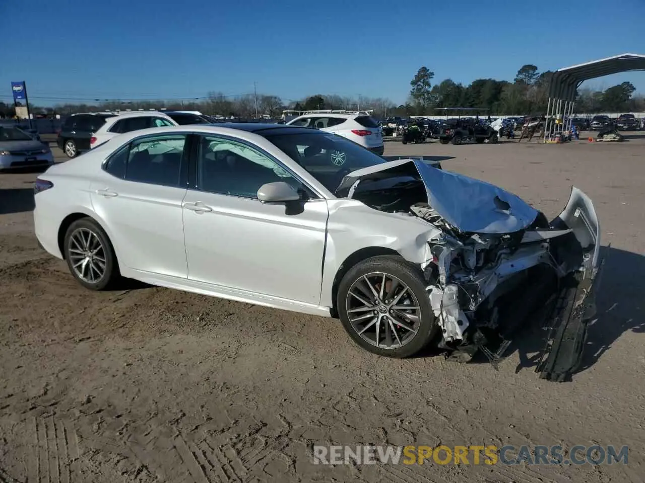 4 Photograph of a damaged car 4T1F11AK3PU735261 TOYOTA CAMRY 2023